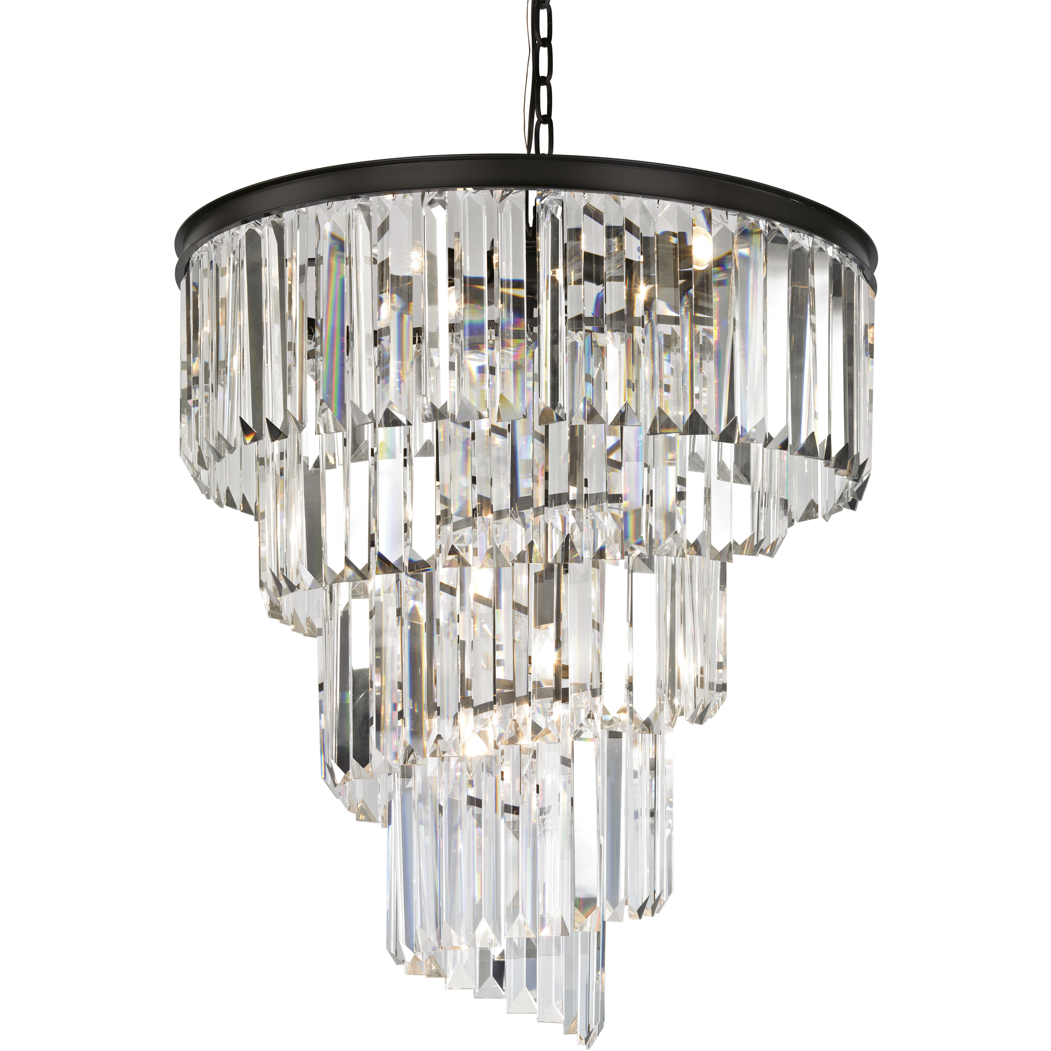 Palacial 9 Light 26 inch Oil Rubbed Bronze Chandelier Ceiling Light