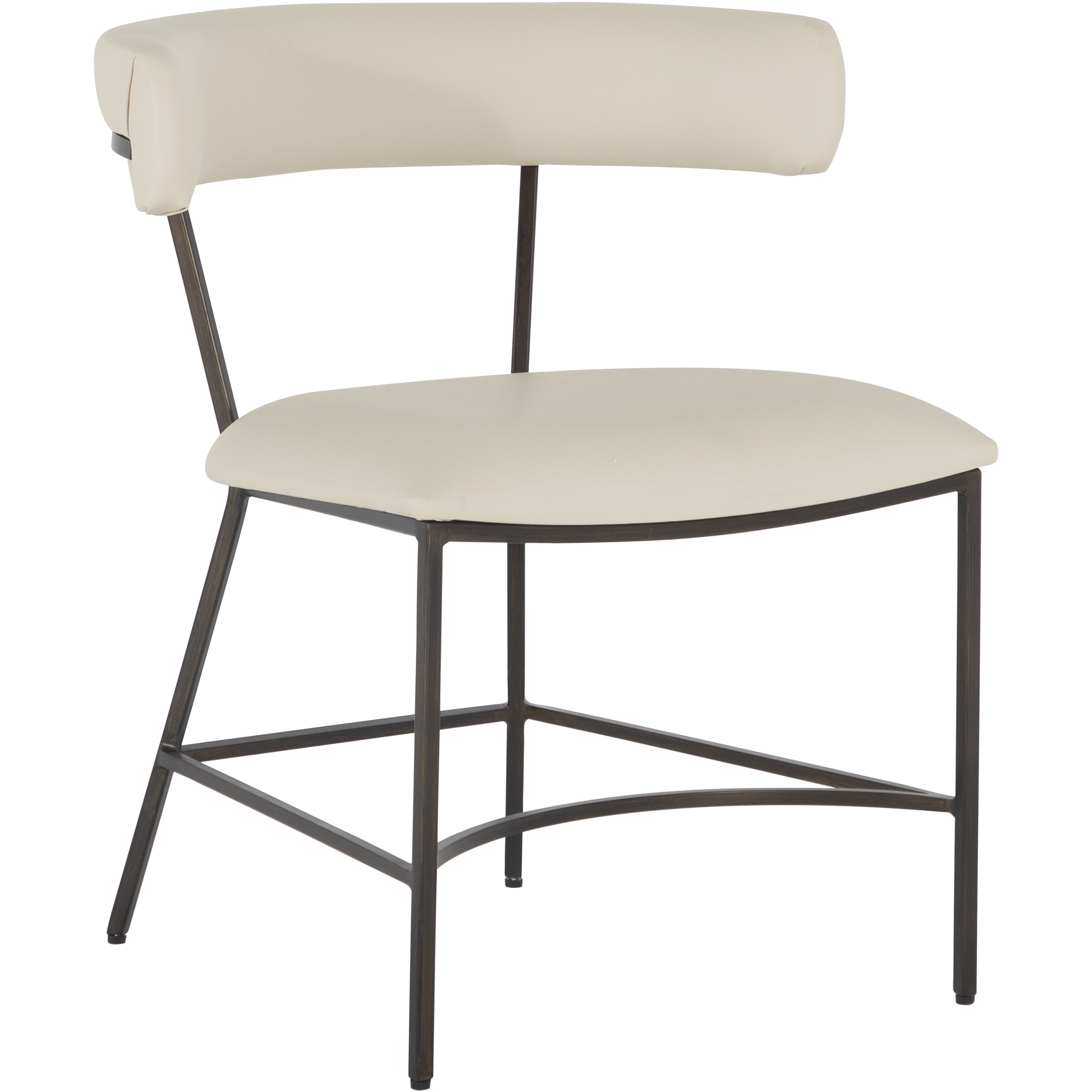 Matlock White & Ivory / Yellow Dining Chair