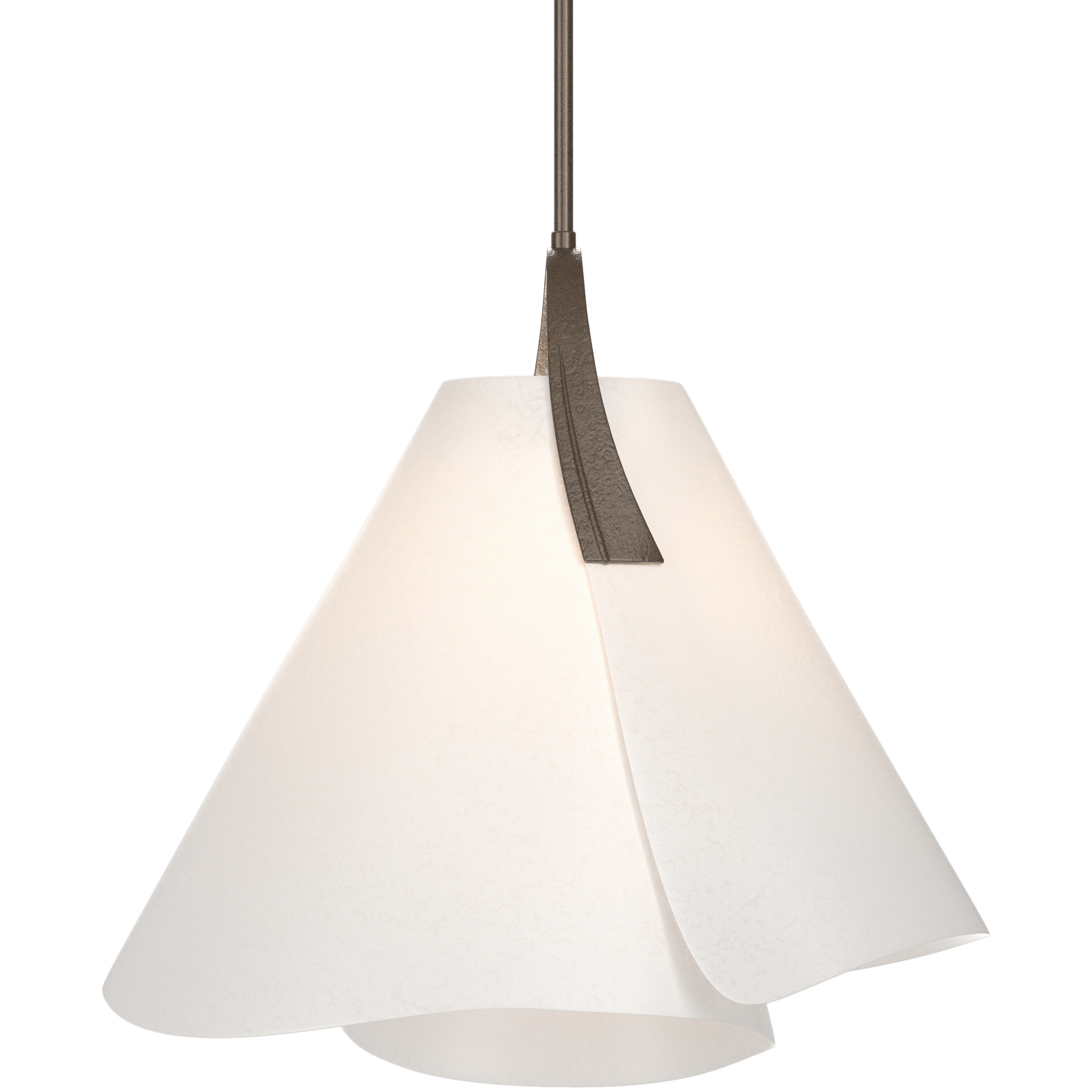 Mobius 1 Light 17.5 inch Bronze Pendant Ceiling Light, Small