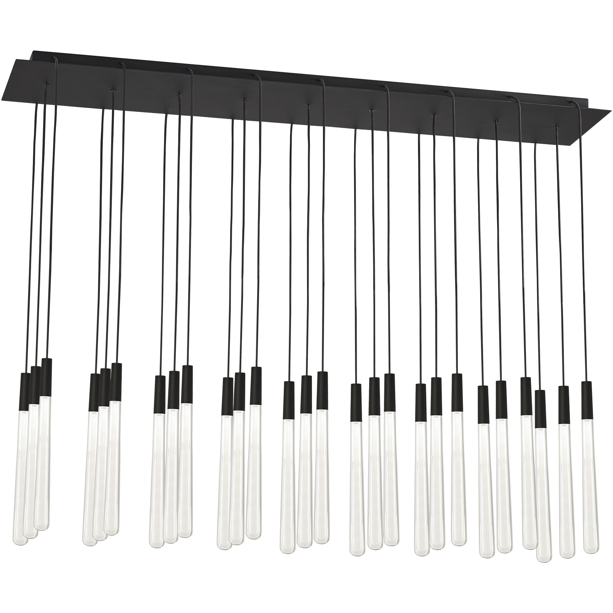 Sean Lavin Pylon LED 11.2 inch Nightshade Black Chandelier Ceiling Light in 277V