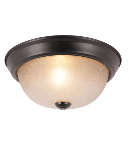 Neilson 1 Light 10 inch Rubbed Oil Bronze Flushmount Ceiling Light