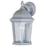 Builder Cast 1 Light 12 inch Pewter Outdoor Wall Mount