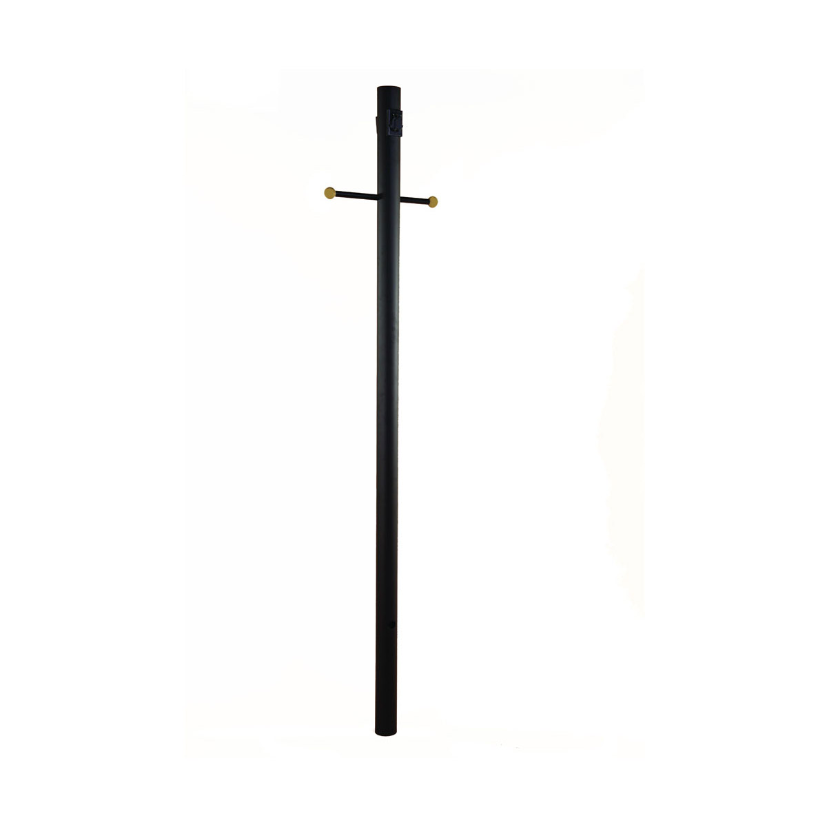 Acclaim Lighting 99BK Direct Burial 84 inch Matte Black Exterior Lamp Post