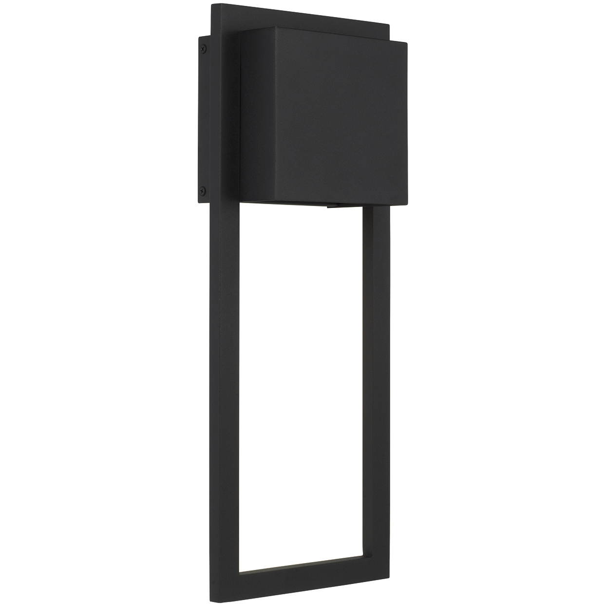 Nate 1 Light 20 inch Black Outdoor Wall Lantern