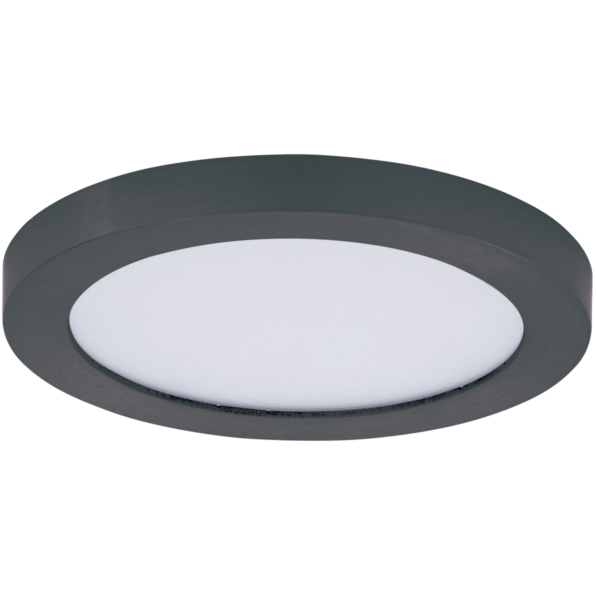 Chip LED 5.25 inch Black Flush Mount Ceiling Light