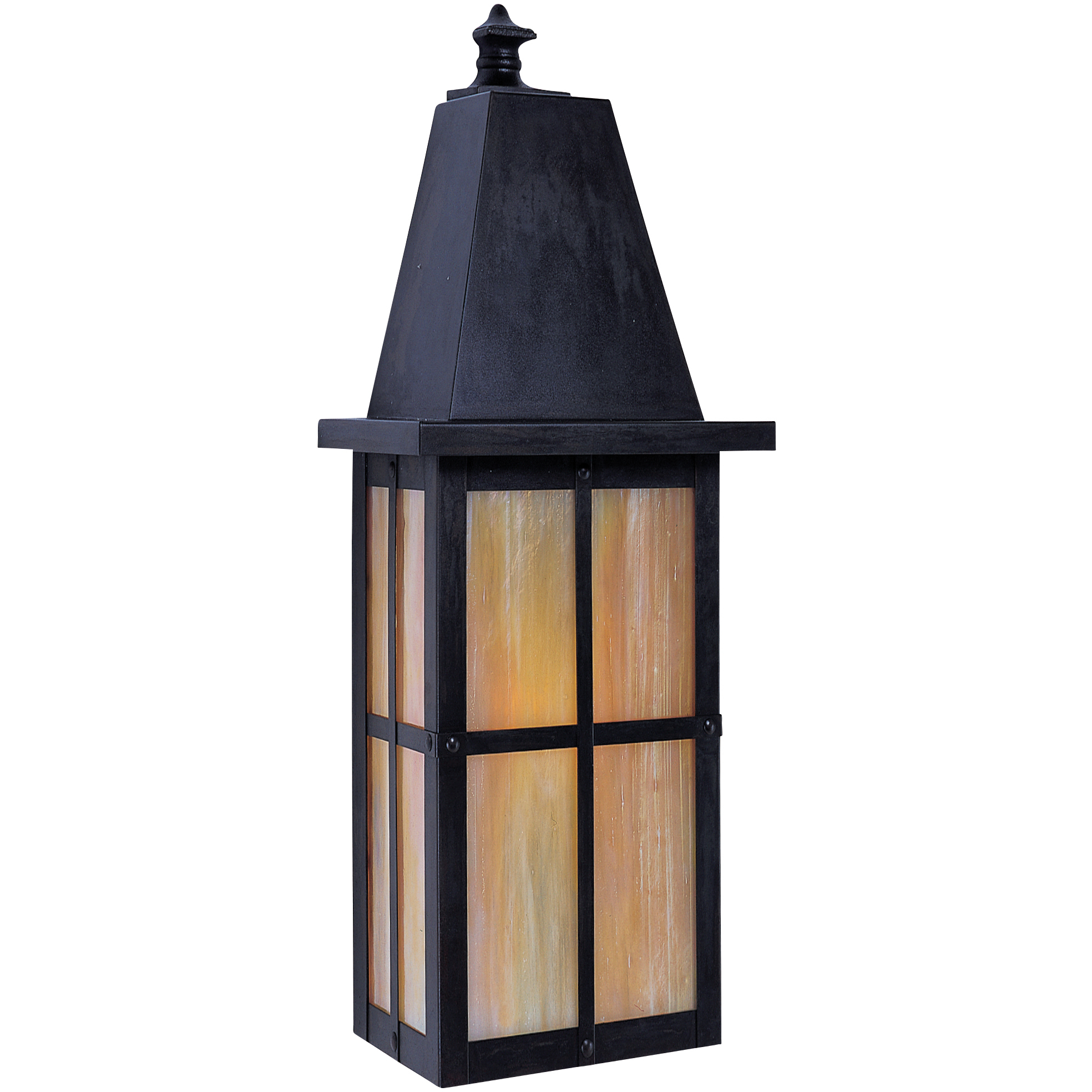 Hartford 1 Light 17.5 inch Pewter Outdoor Wall Mount in Cream