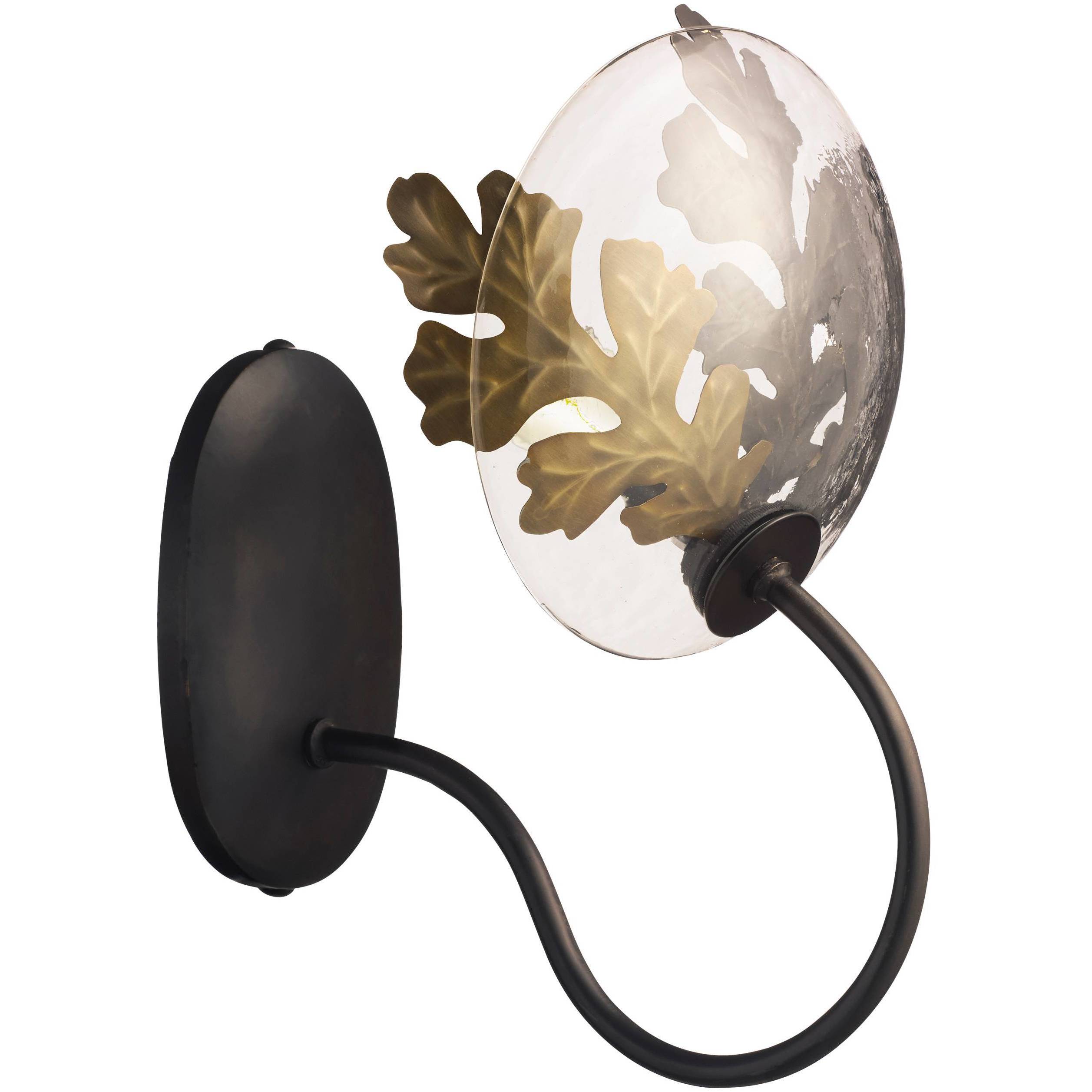 Chene 1 Light 9.5 inch Bronze and Antique Brass Wall Sconce Wall Light