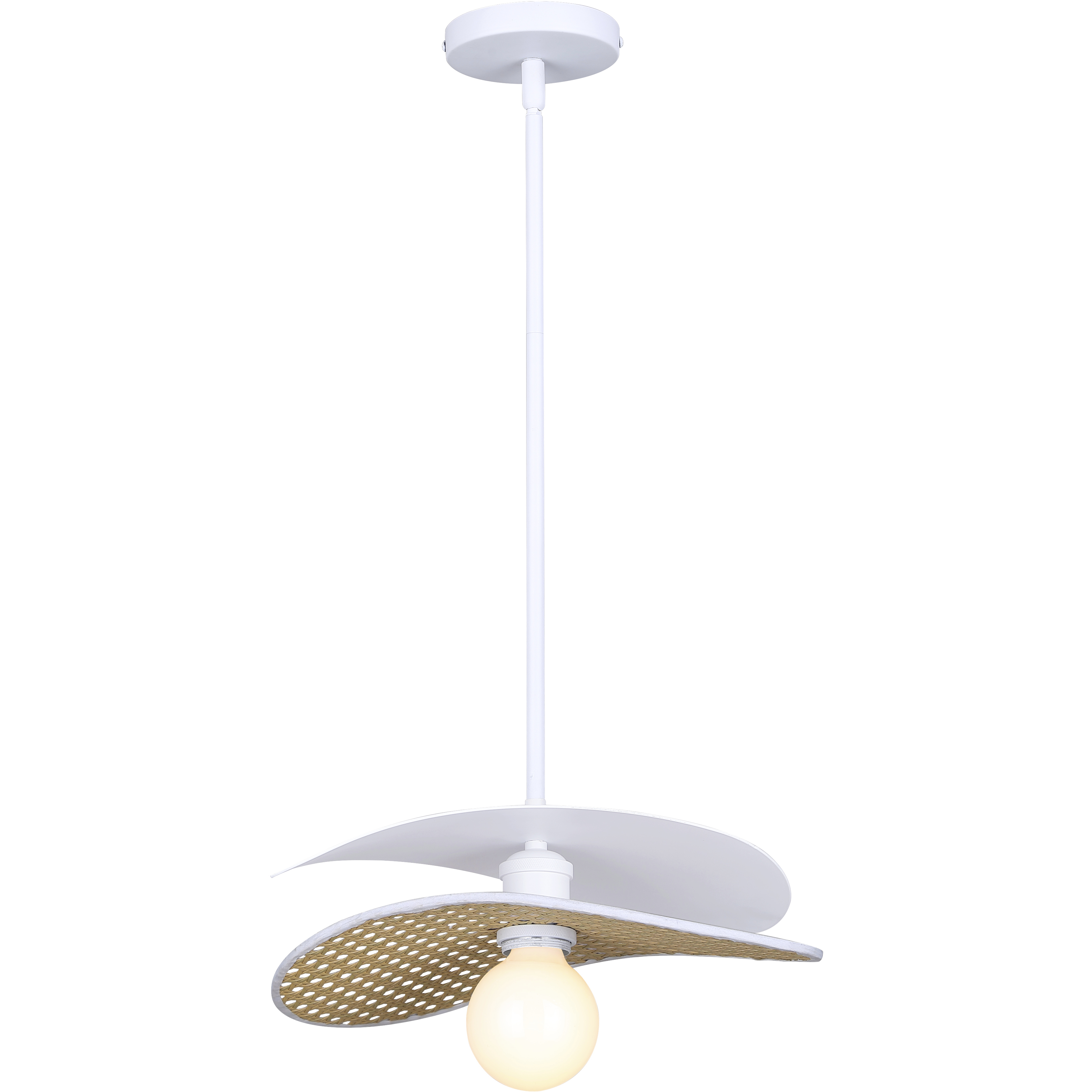 Elodie 1 Light 13.75 inch Pendant Ceiling Light in Matte White