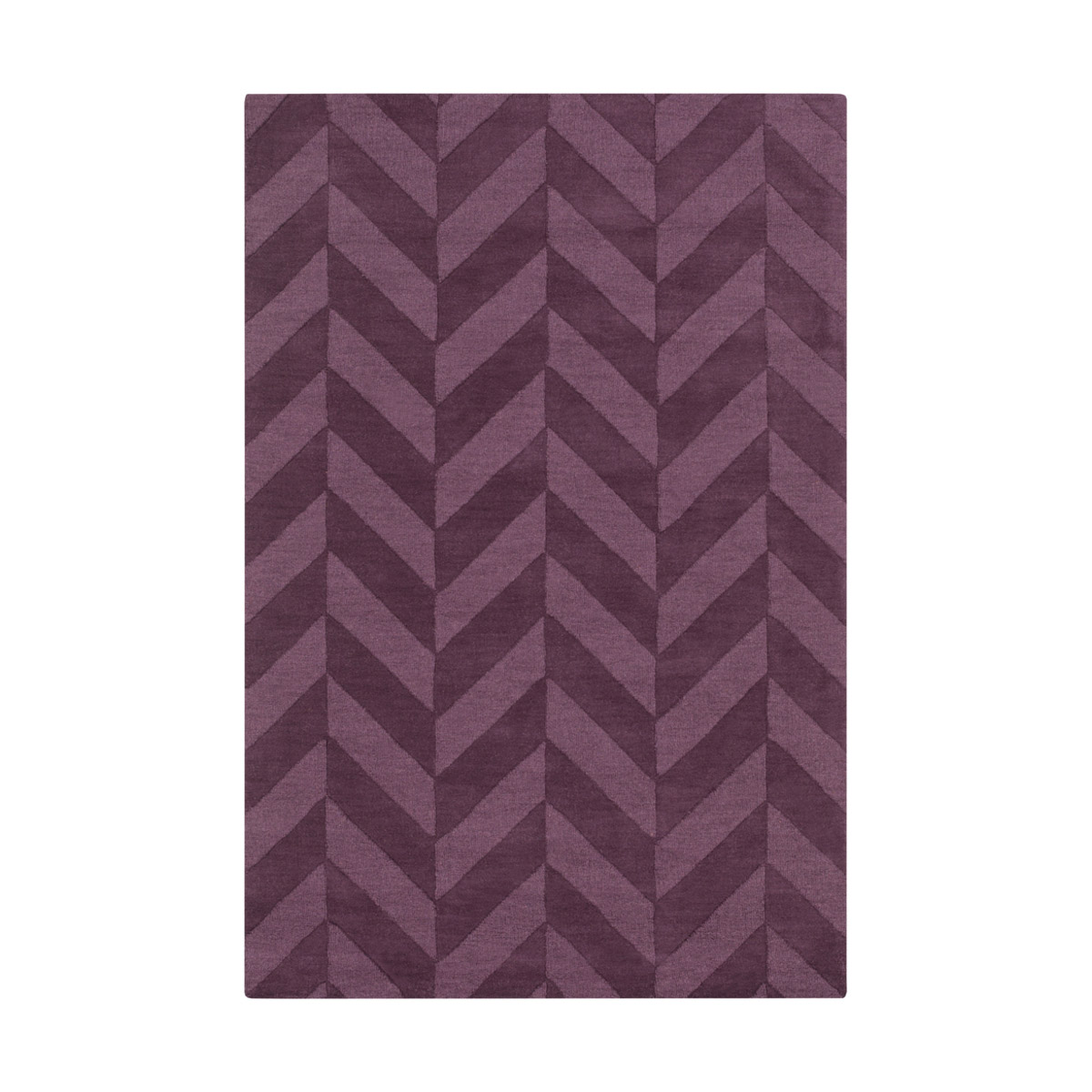 Central Park 168 X 27 inch Dark Purple Indoor Runner, Runner