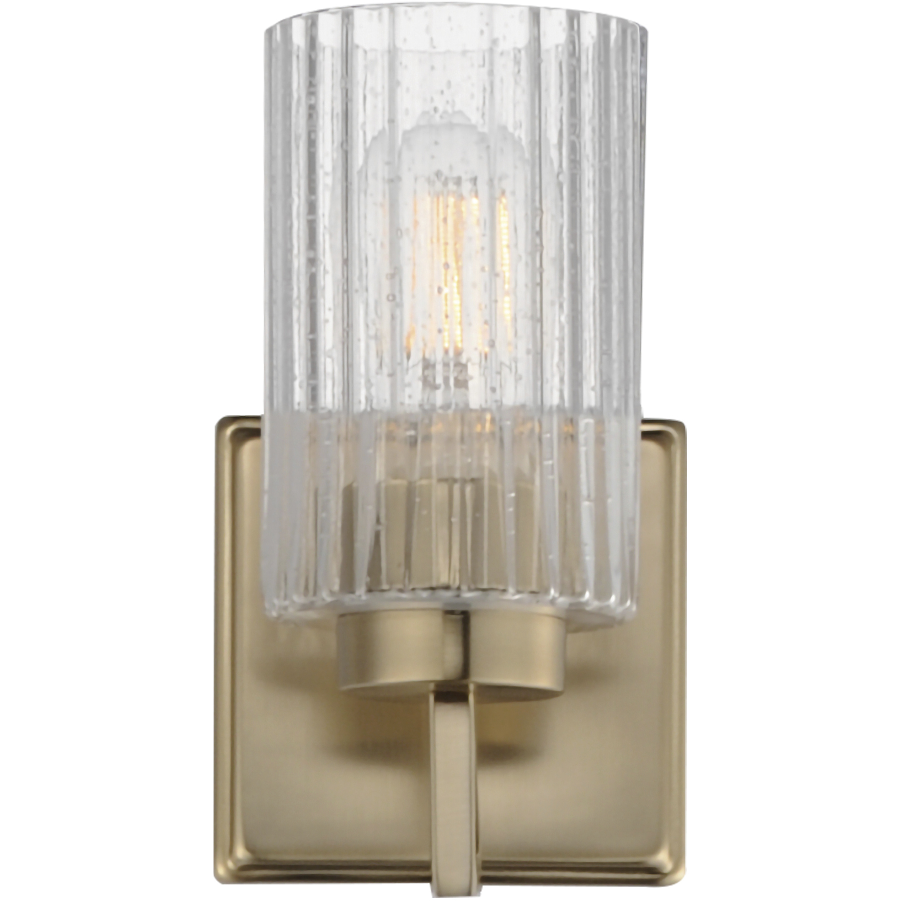Rigata 1 Light 5 inch Satin Champagne Bath Vanity Wall Light