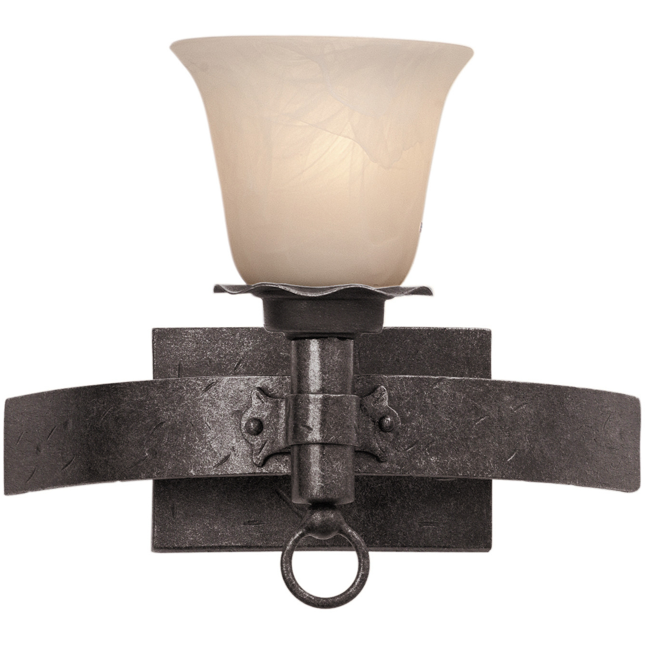 Americana 1 Light 13 inch Tortoise Shell Vanity Light Wall Light