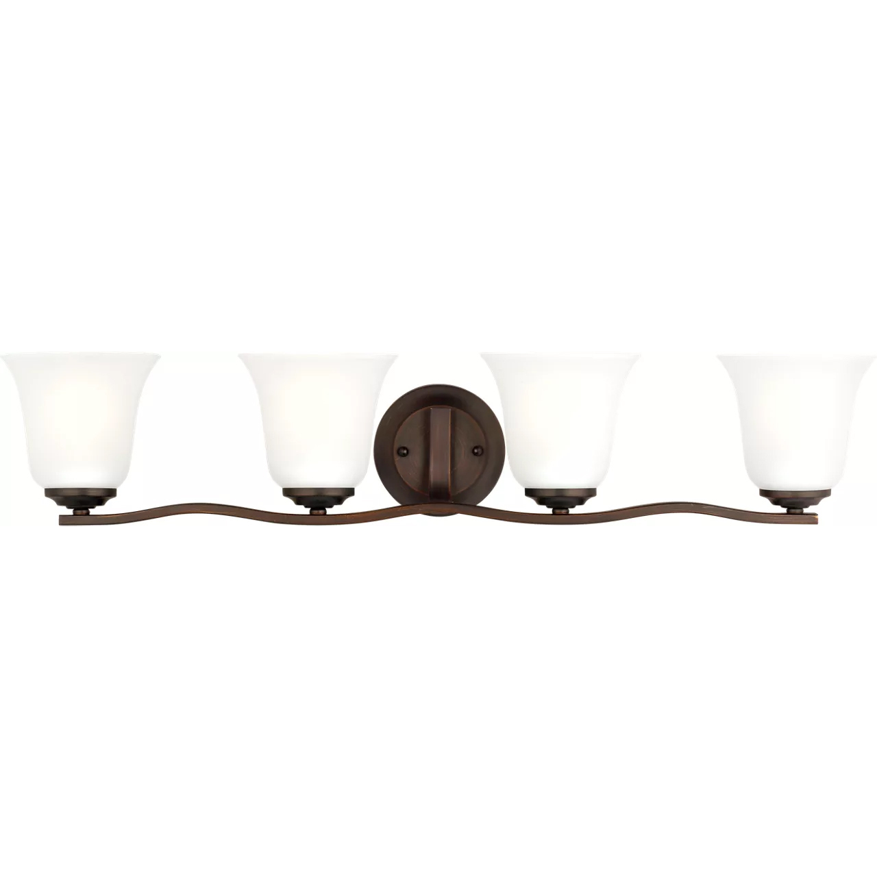Emmons 4 Light 31.88 inch Bronze Wall Bath Fixture Wall Light
