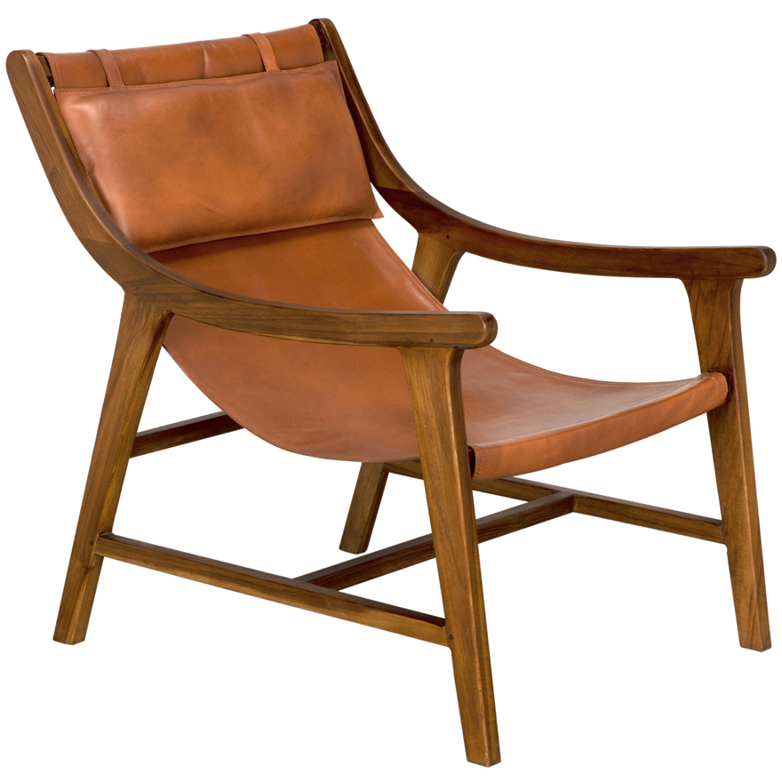 Gilberto Clear Coat Flat Occasional Chair