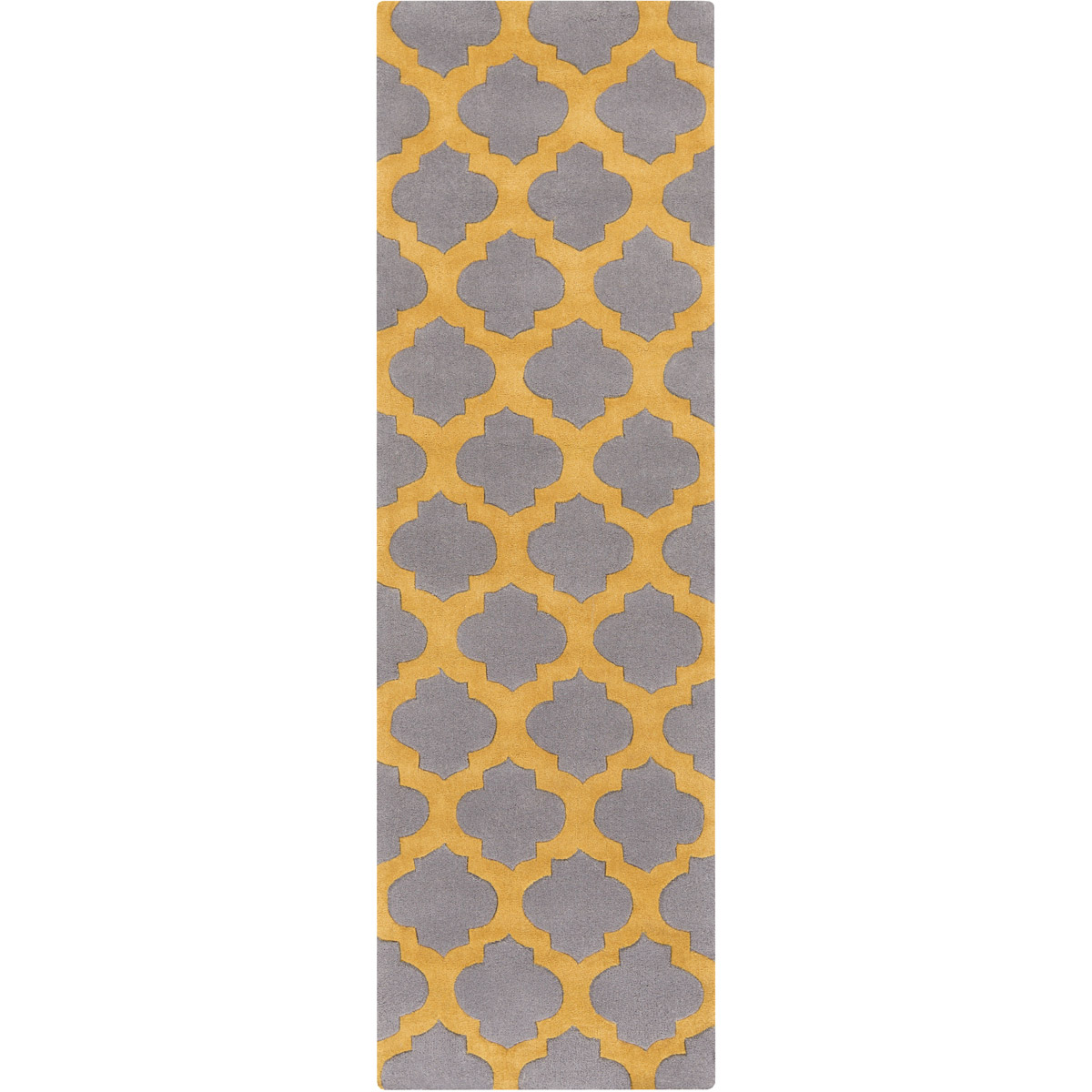 Cosmopolitan 156 X 108 inch Mustard, Medium Gray Rug