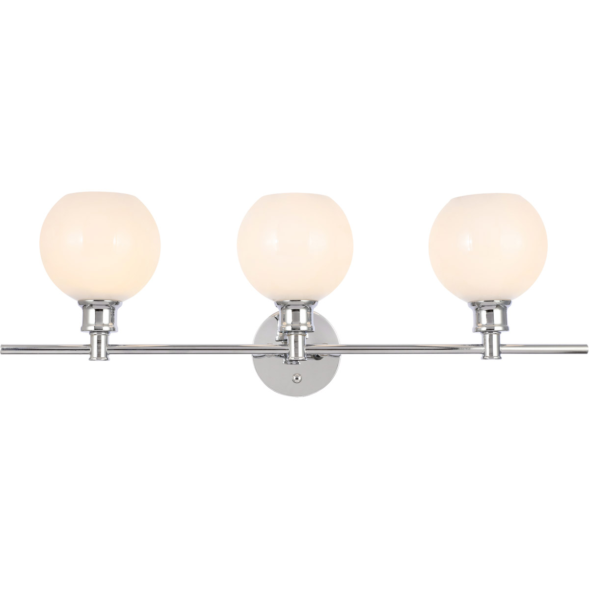 Collier 3 Light 28.1 inch Chrome Wall sconce Wall Light