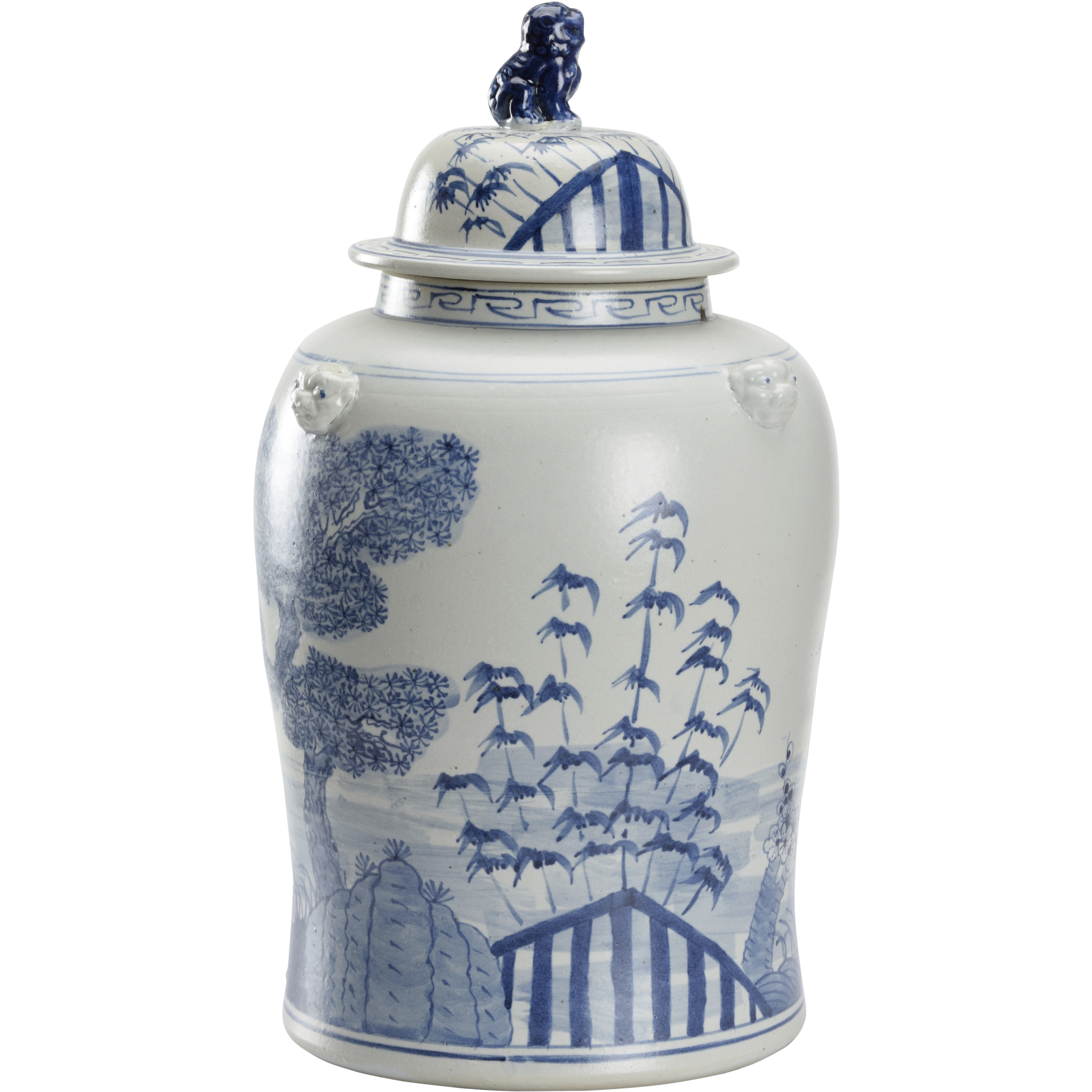 Song Bird 18.25 X 10.25 inch Ginger Jar