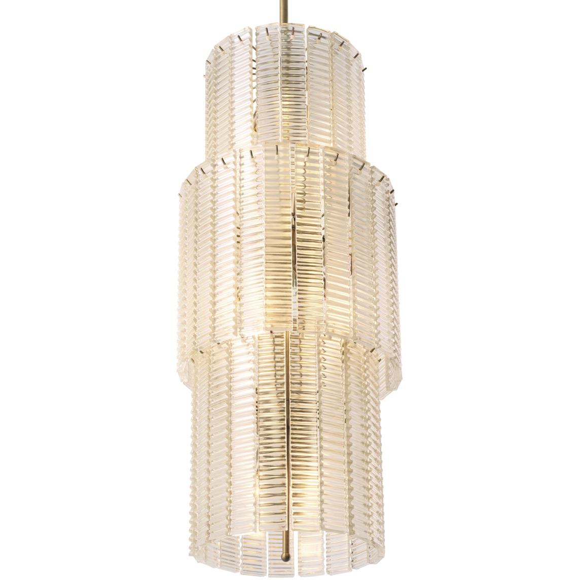 Imperial 15 Light 17.32 inch Brushed Brass and Clear Glass Chandelier Ceiling Light