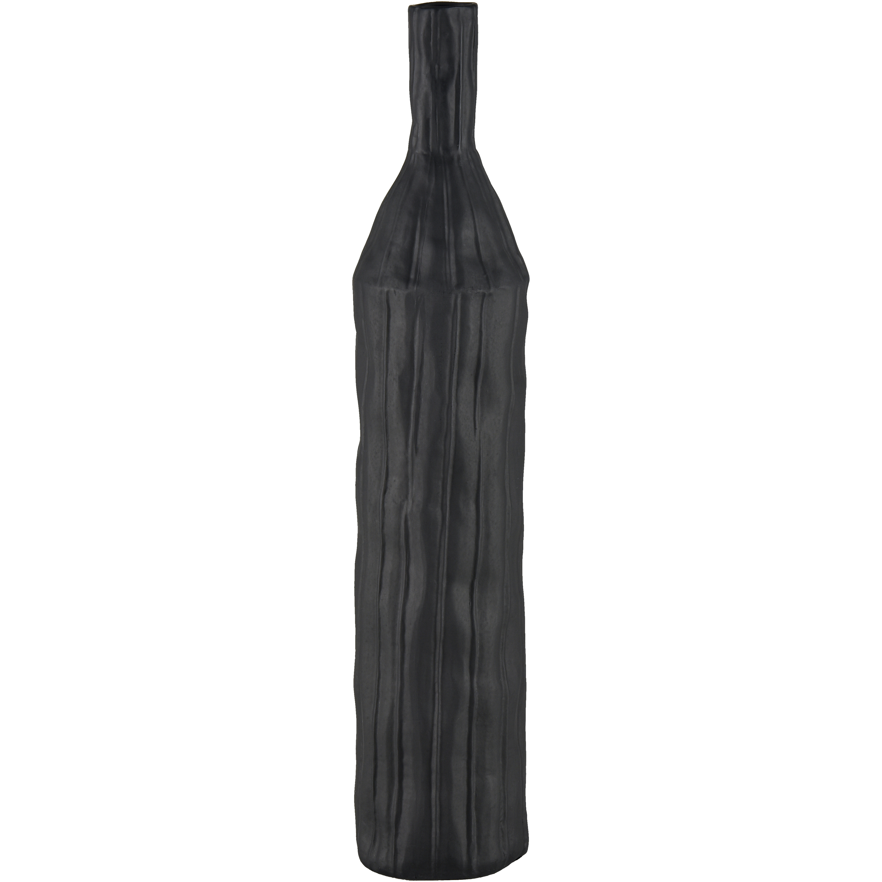 Carter 23.5 X 4.75 inch Vase in Black