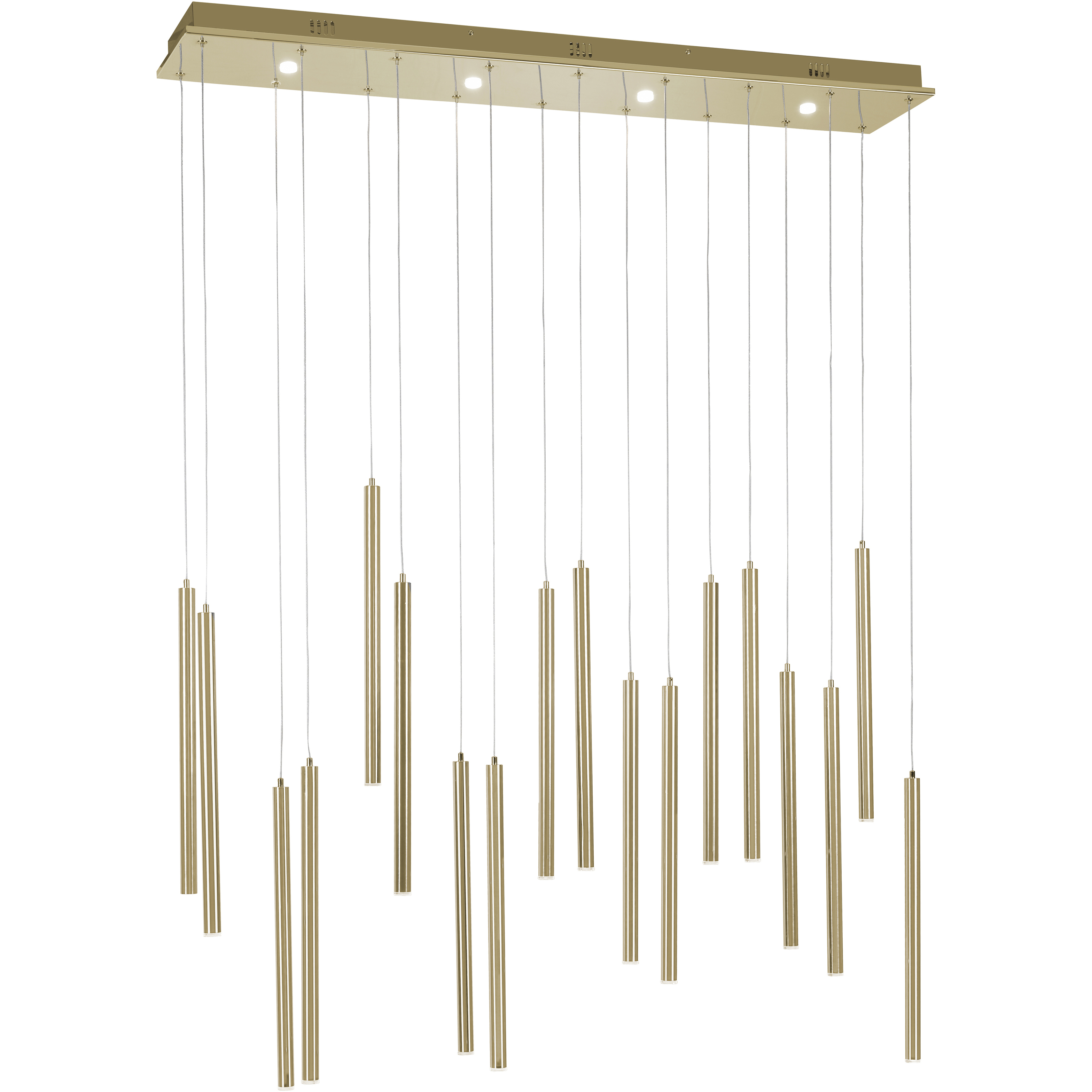 Canada LED 8.2 inch Gold LED Chandelier Ceiling Light