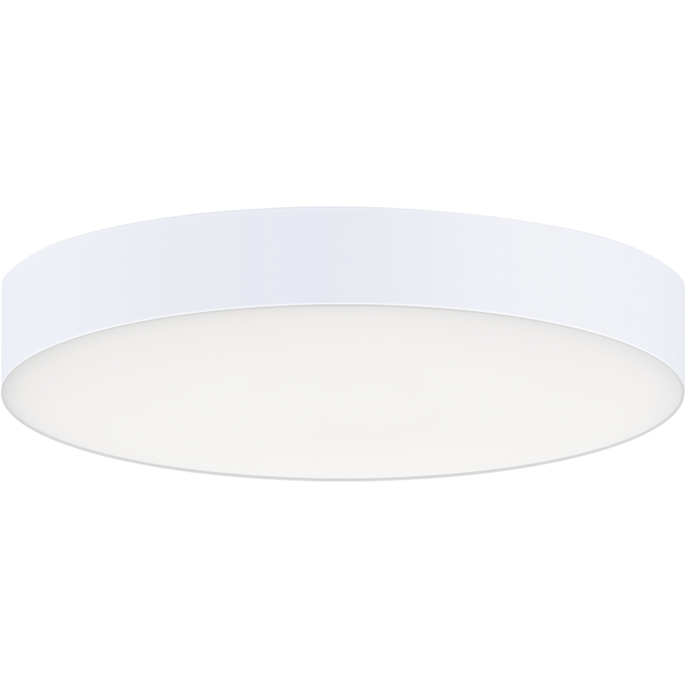 Trim-Commercial LED 5.25 inch White Flush Mount Ceiling Light