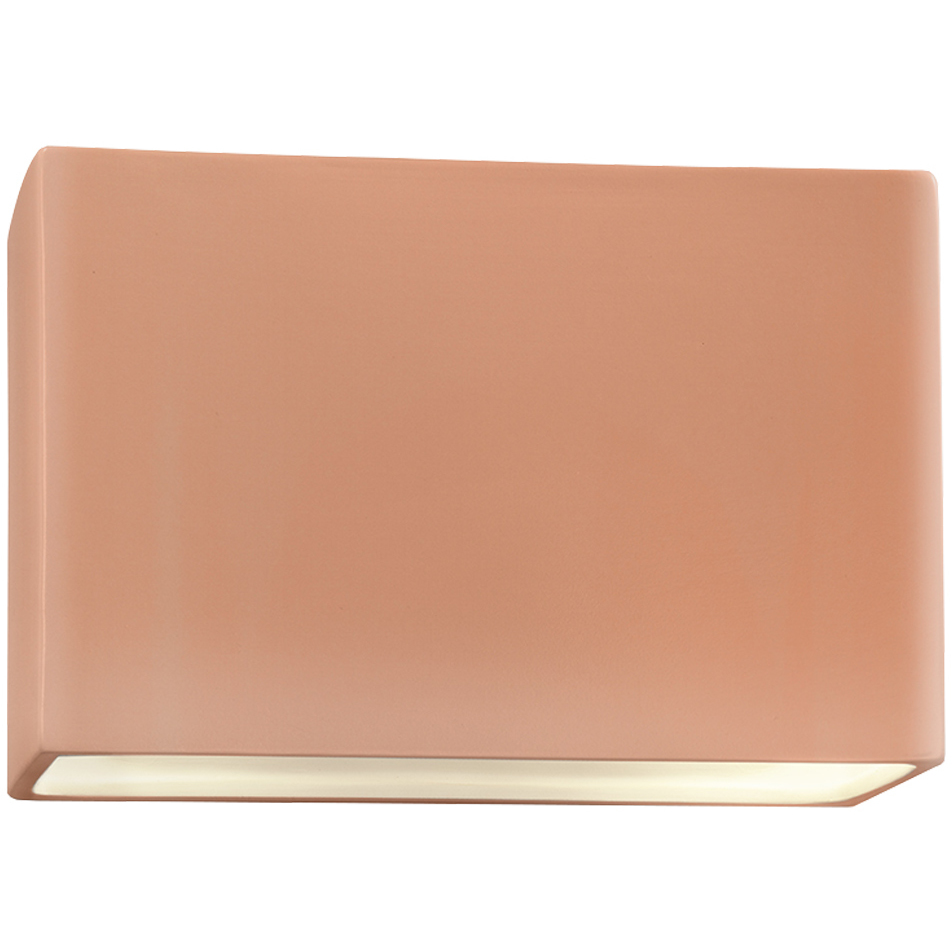 Ambiance Collection LED 8 inch Gloss Blush Outdoor Wall Sconce