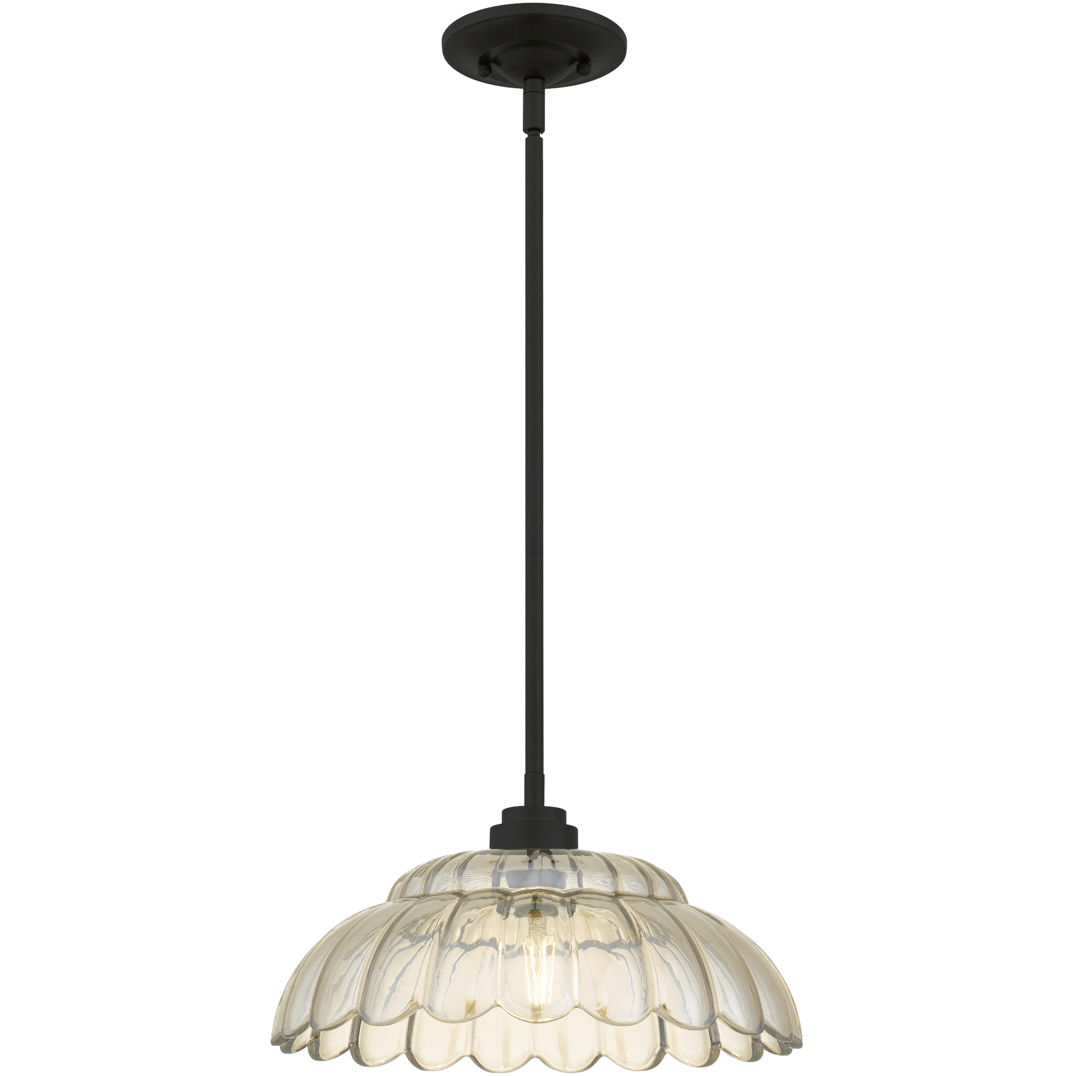 Whitecap Pendant Ceiling Light in Mottled Cocoa