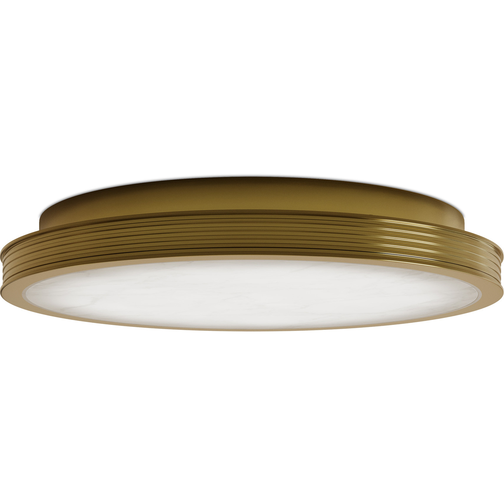 Aydan 1 Light 15.75 inch Polished Antique Brass Flush Mount Ceiling Light