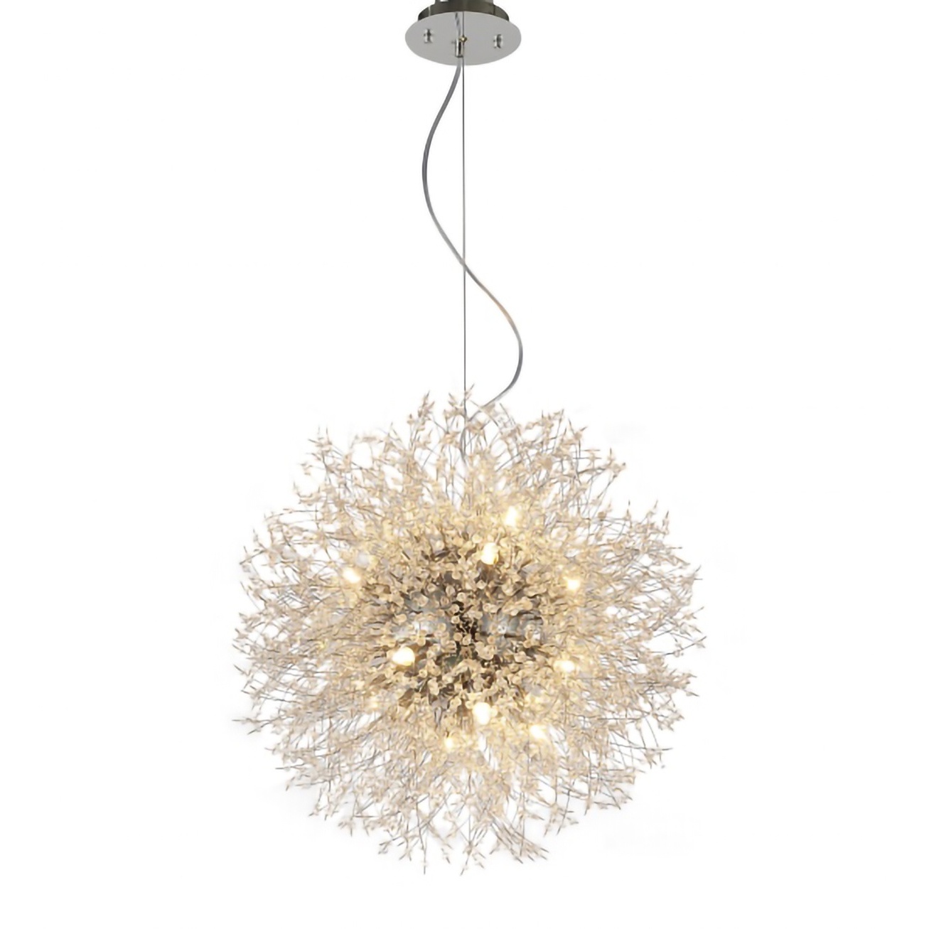 Canada 16 Light 24 inch Chrome Chandelier Ceiling Light