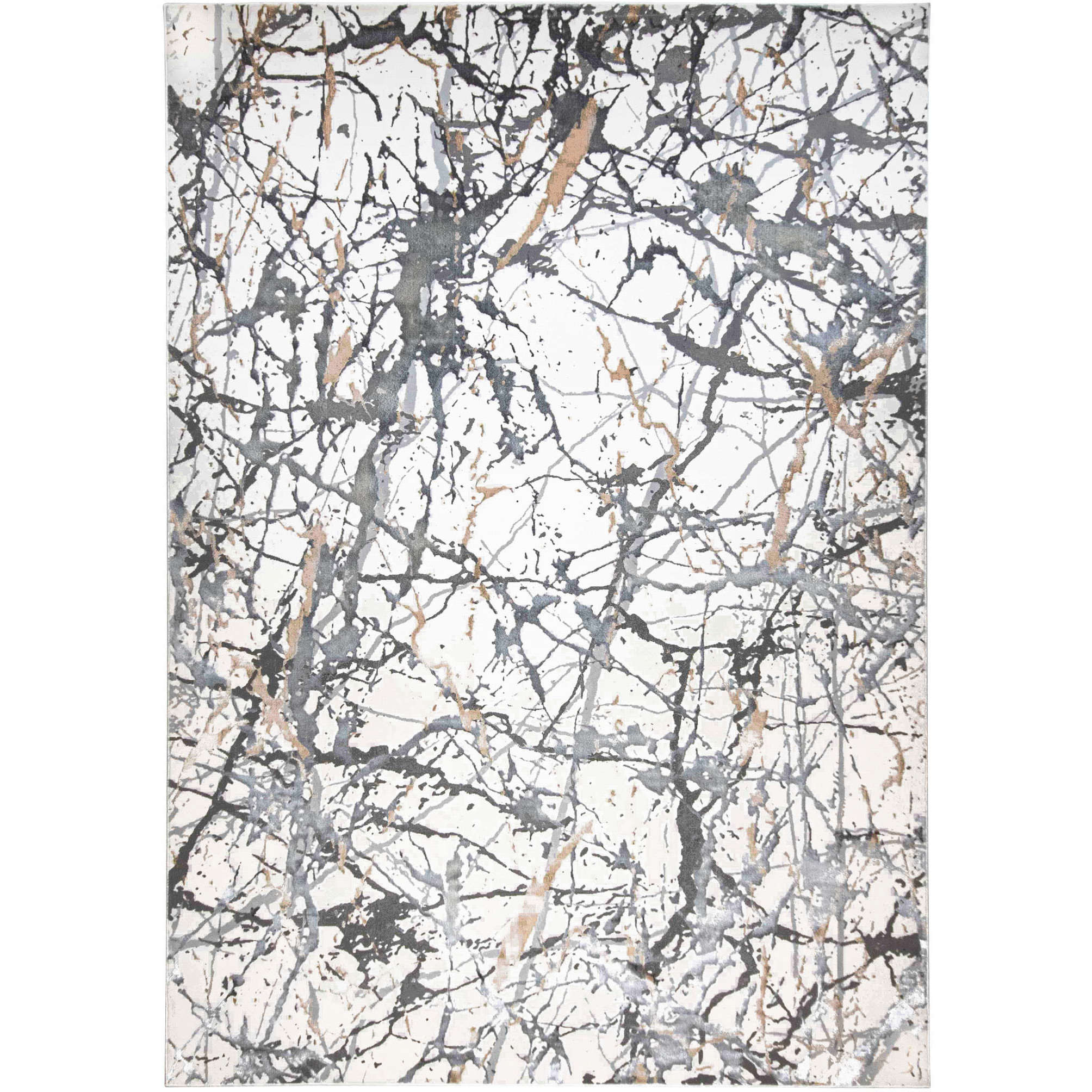 Fatima 36 X 24 inch Mineral Tones Rug in 2 x 3