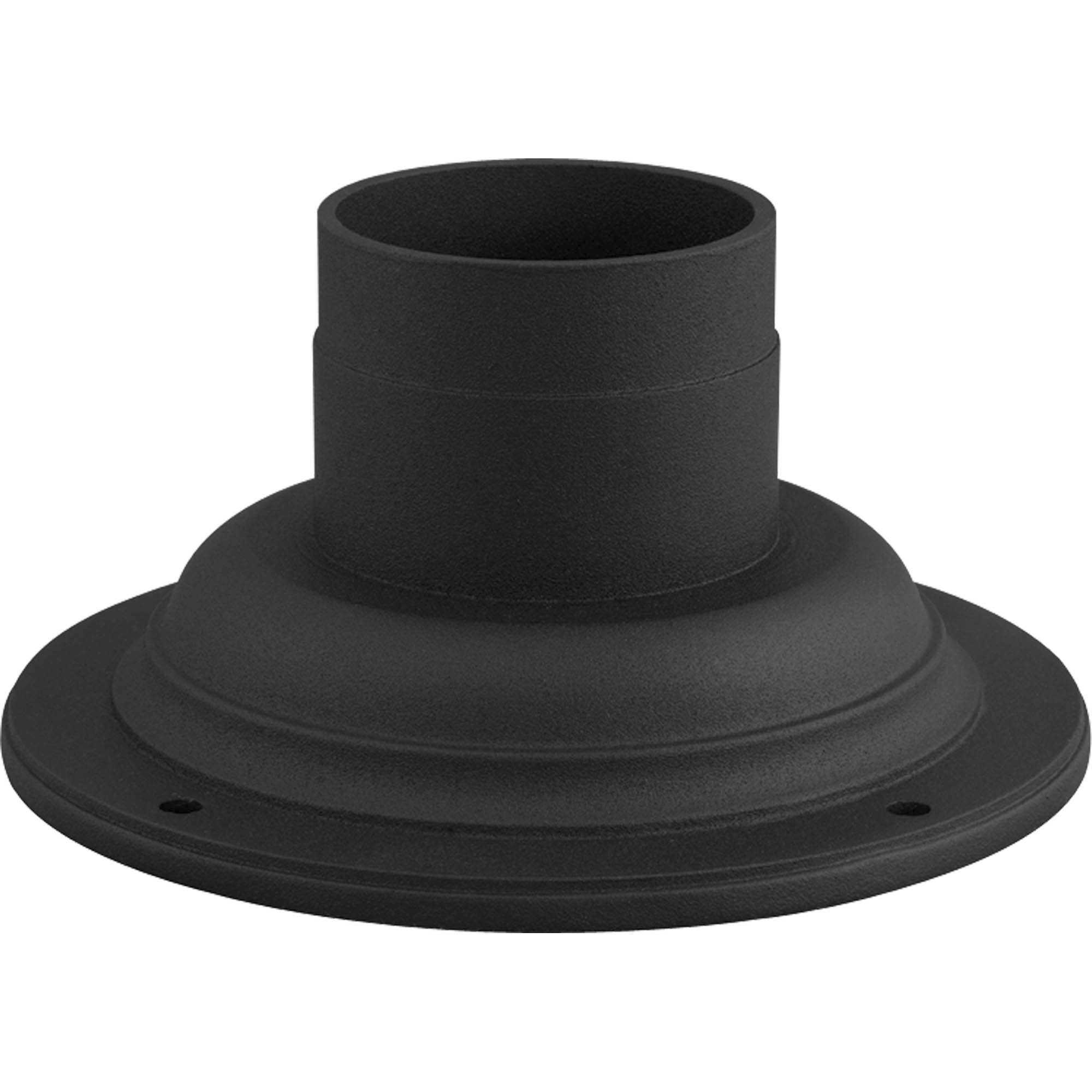 Pedestal Mounts Textured Black Outdoor Pedestal Mount, For Outdoor Lanterns