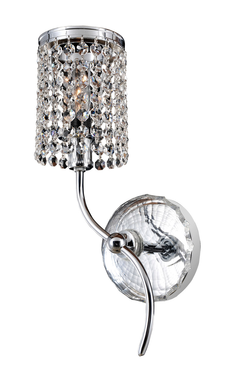 Florien 1 Light 7 inch Chrome Wall Bracket Wall Light