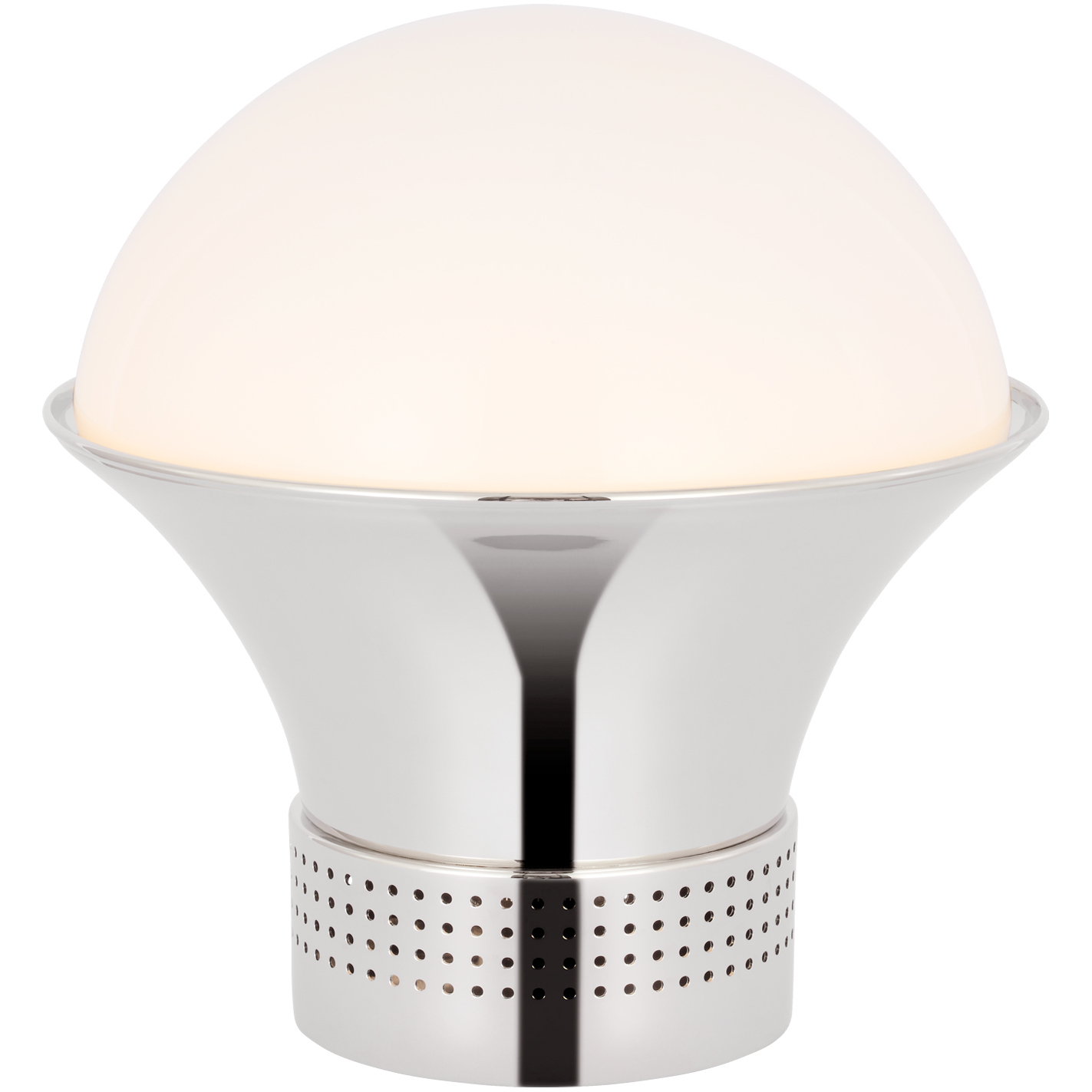Kelly Wearstler Precision 17.75 inch 15 watt Polished Nickel Table Lantern Portable Light, Medium