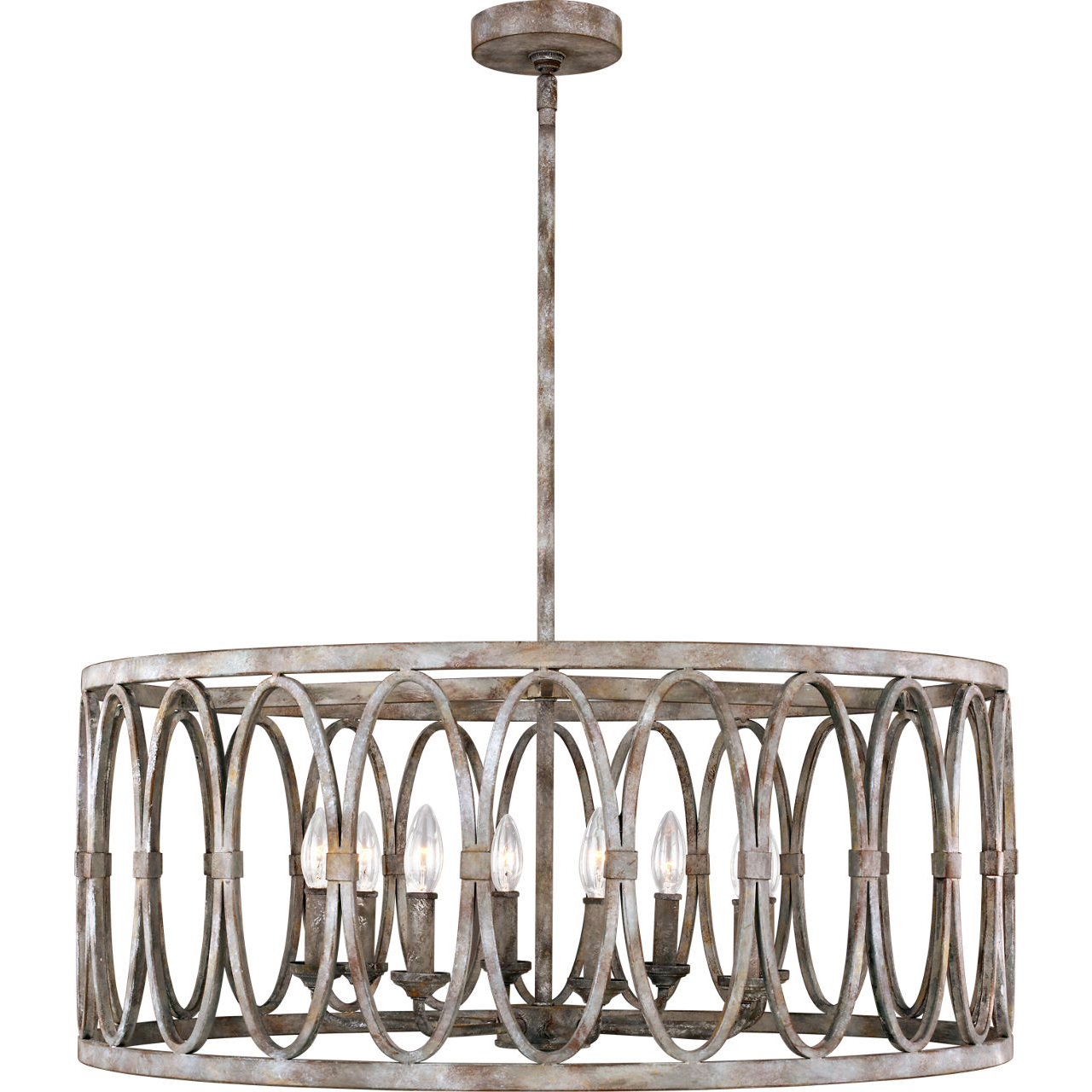 Sean Lavin Patrice 8 Light 31.63 inch Deep Abyss Chandelier Ceiling Light