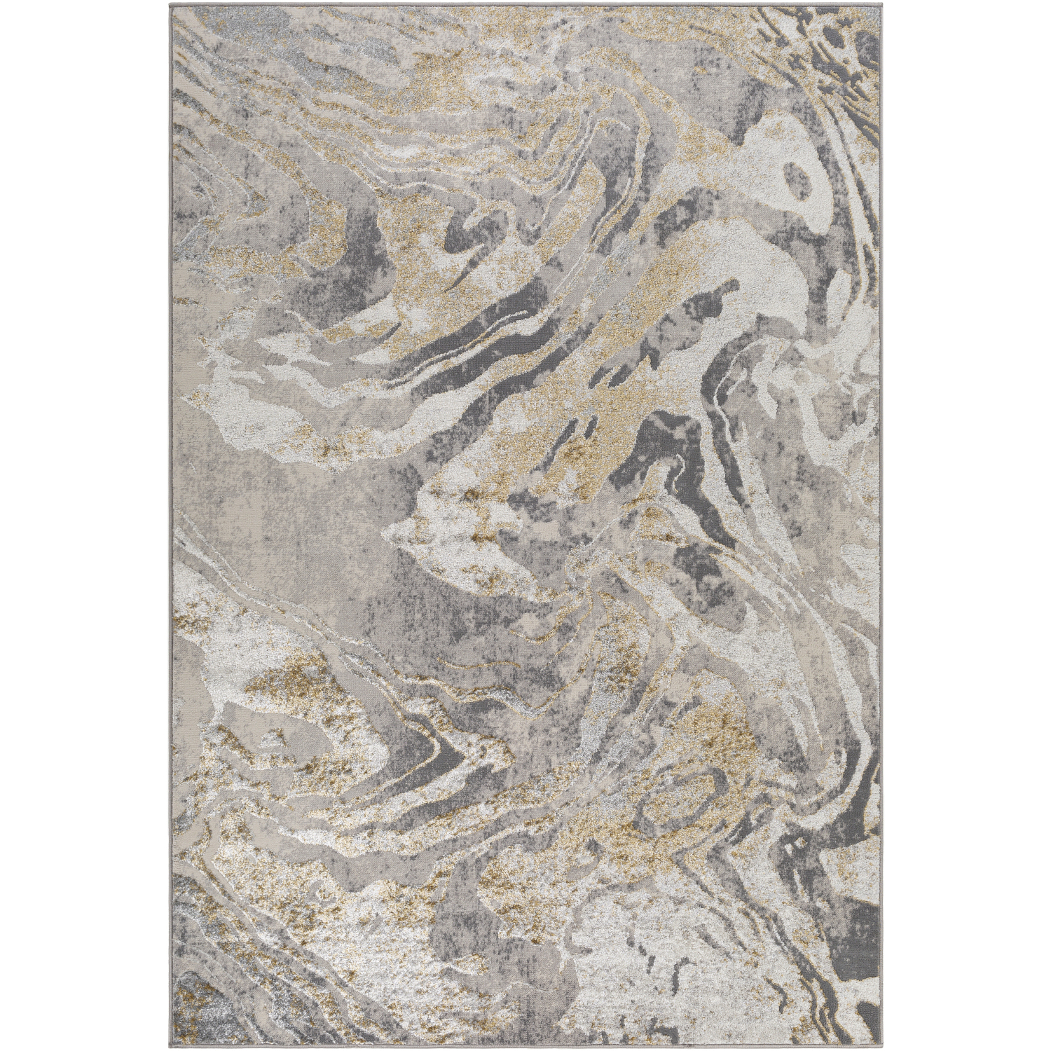 Firenze 84 X 62 inch Light Grey Rug, Rectangle
