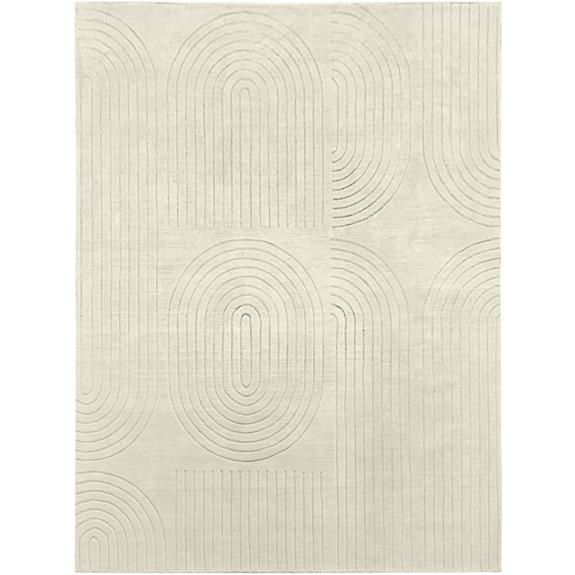 Kirti 158 X 118 inch White/Ivory Rug in 10 x 13