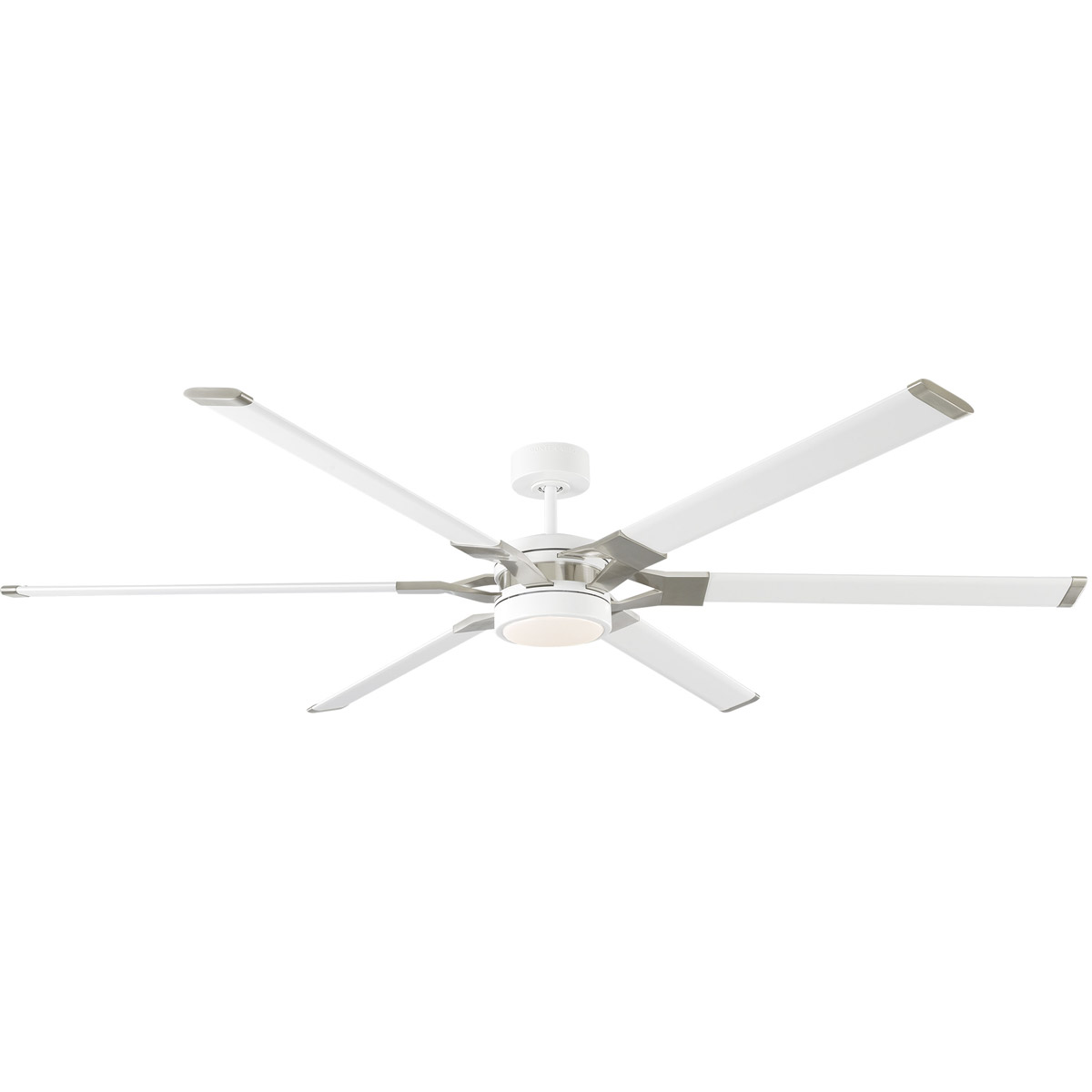 Loft 72 inch Matte White Ceiling Fan