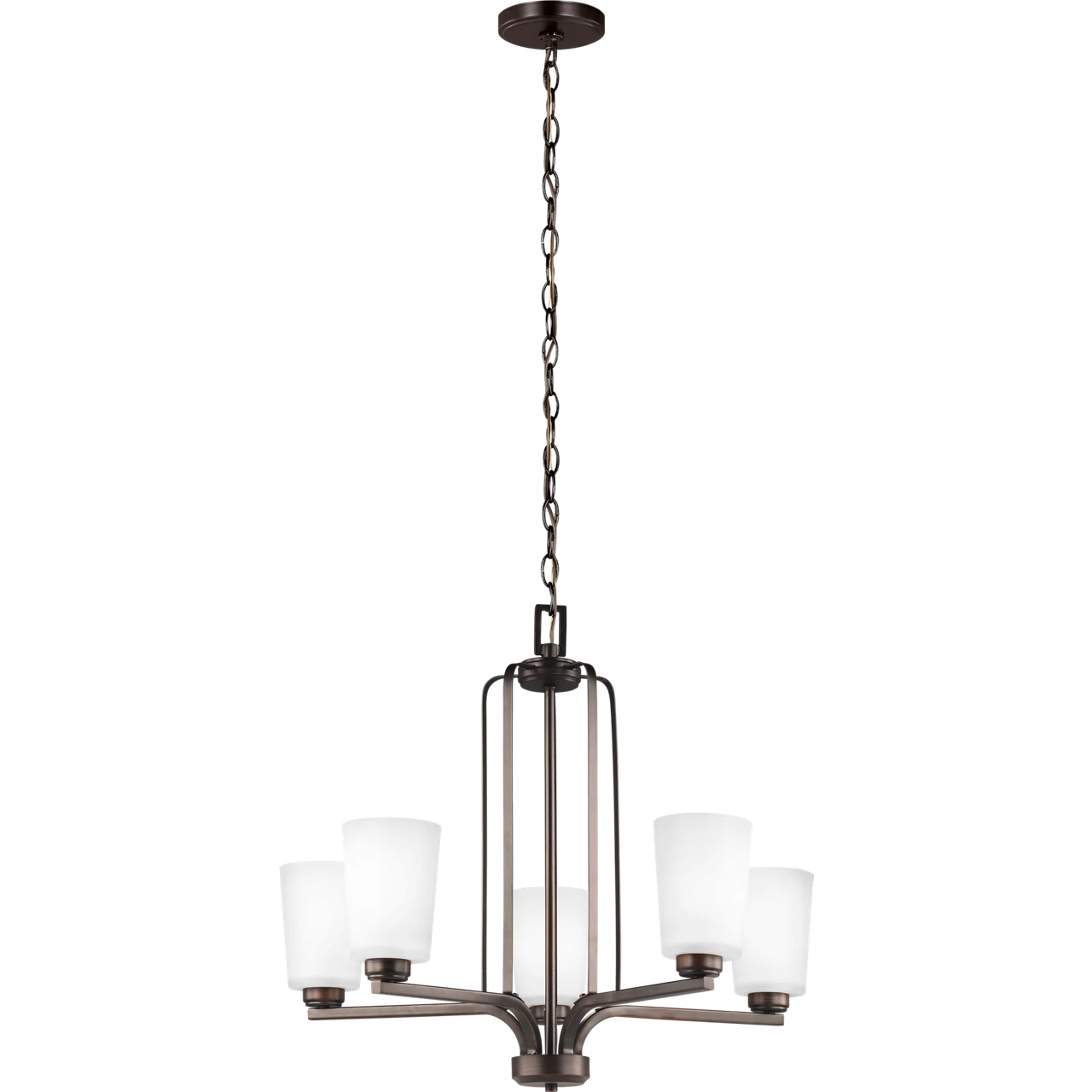 Franport 9 Light 30 inch Brushed Nickel Chandelier Ceiling Light
