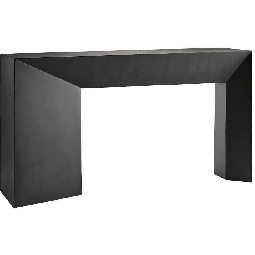 Mckinley Blackened Console Table