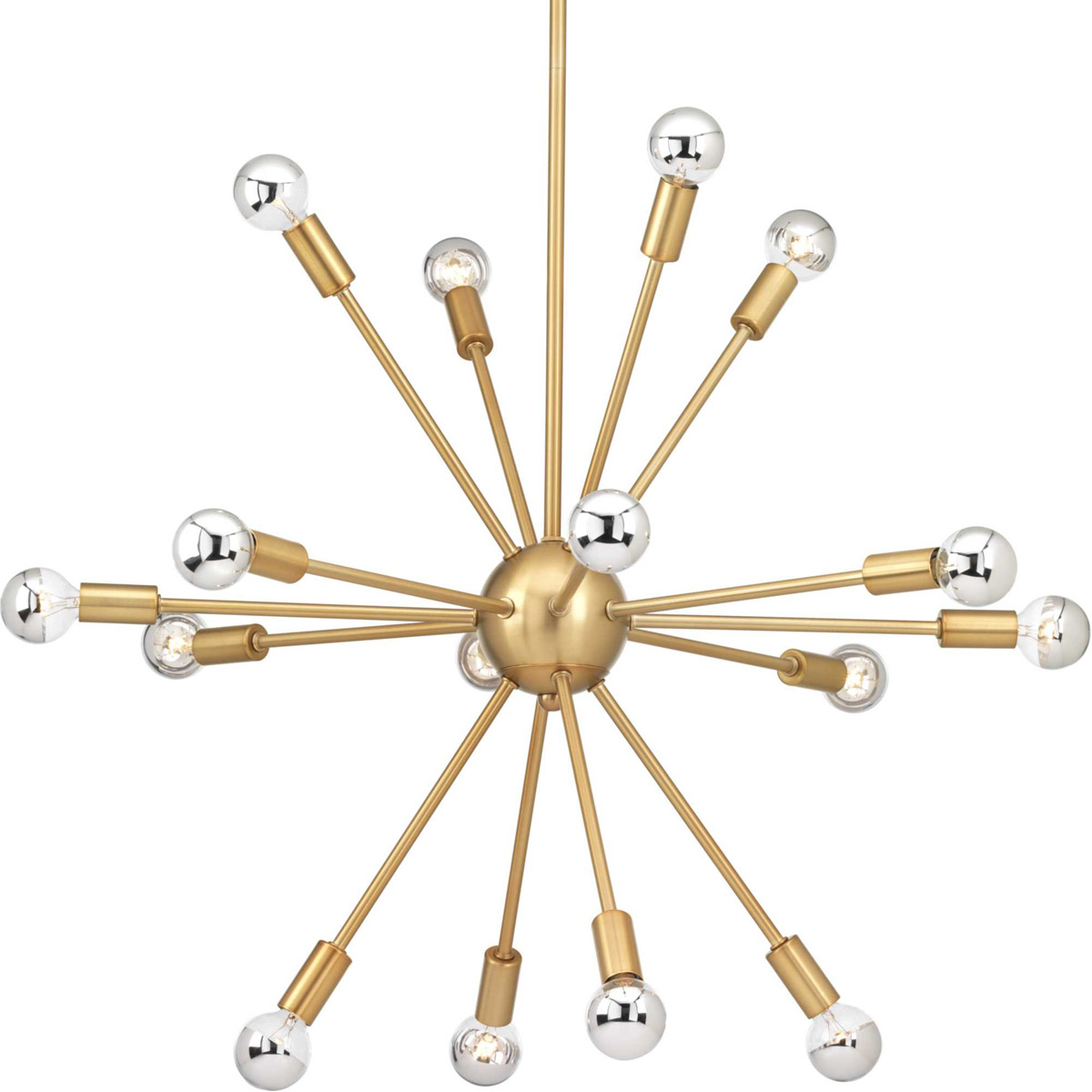 Ion 16 Light 24.17 inch Brushed Bronze Chandelier Ceiling Light, Design Series