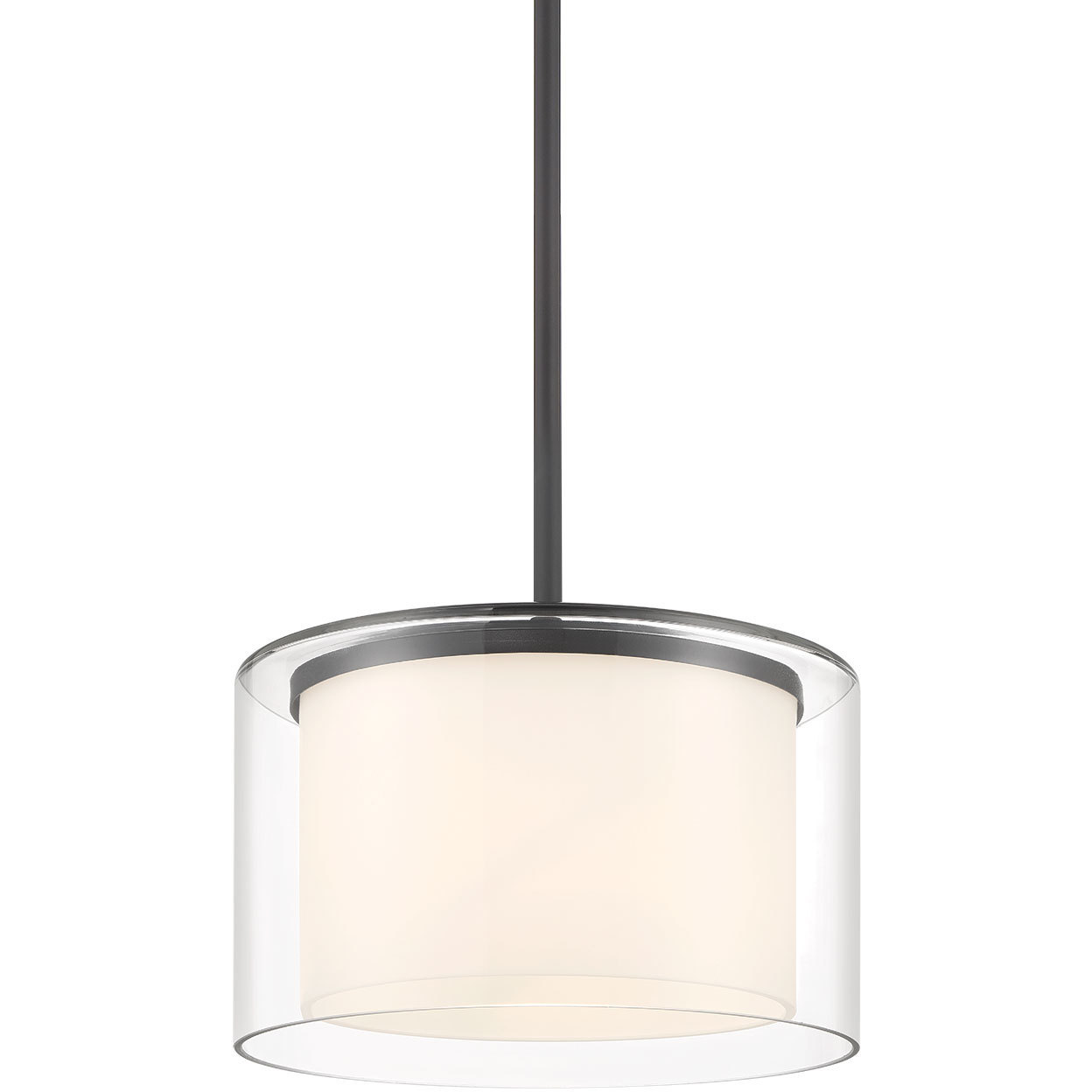 Parsons Studio 1 Light 10 inch Coal Pendant Ceiling Light in Sand Coal