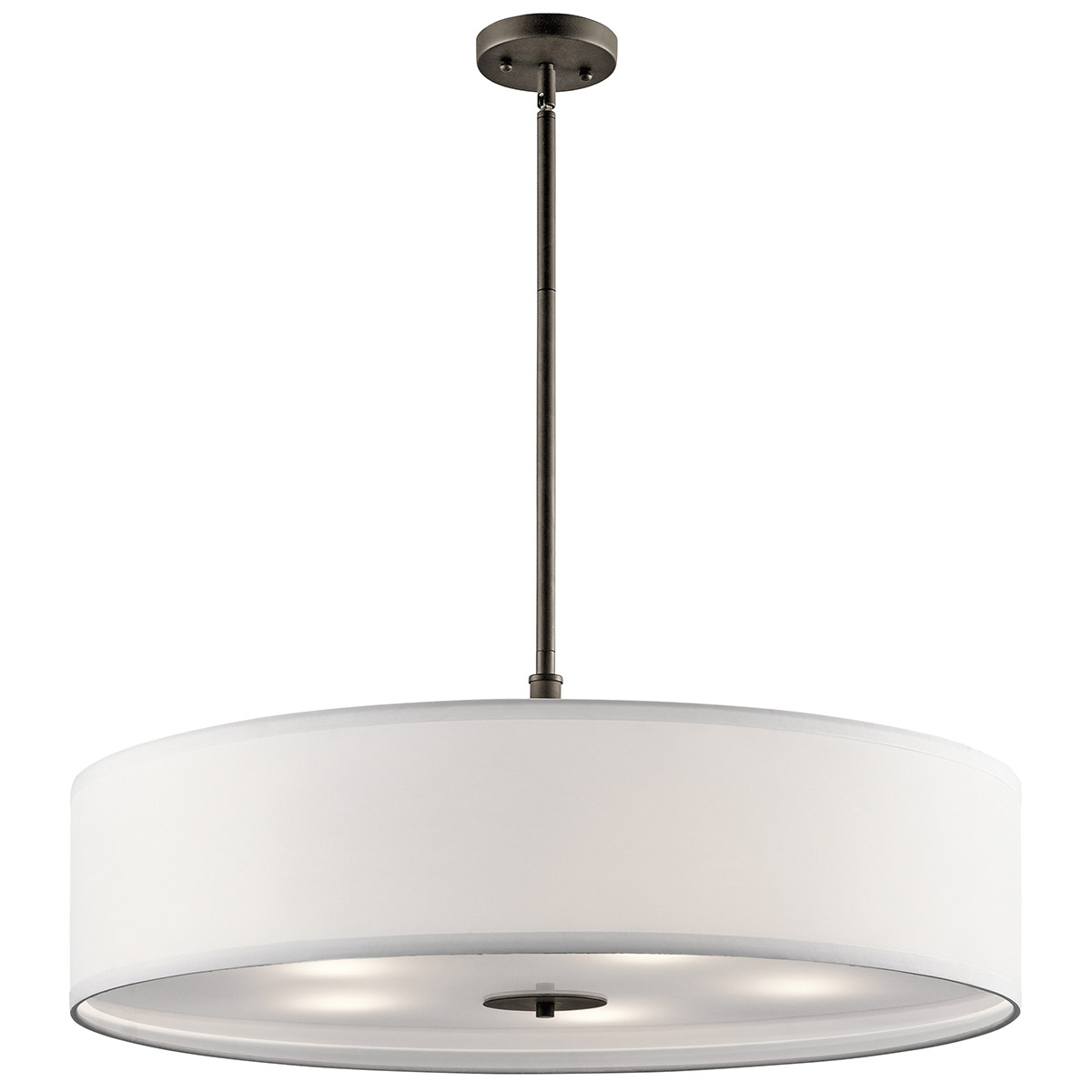 Independence 5 Light 30 inch Olde Bronze Shade Pendants Ceiling Light