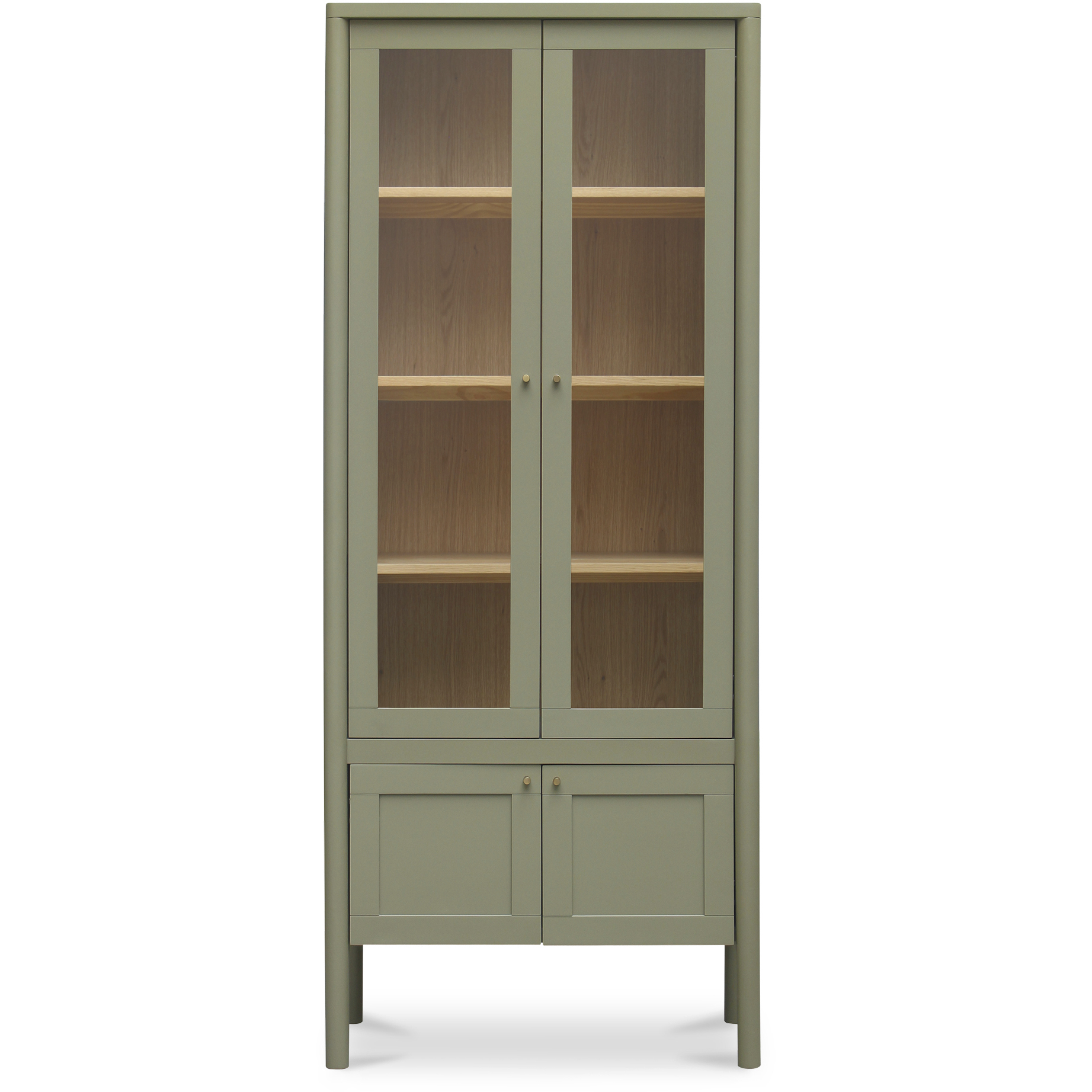 Hannah EM Green Cabinet, Tall
