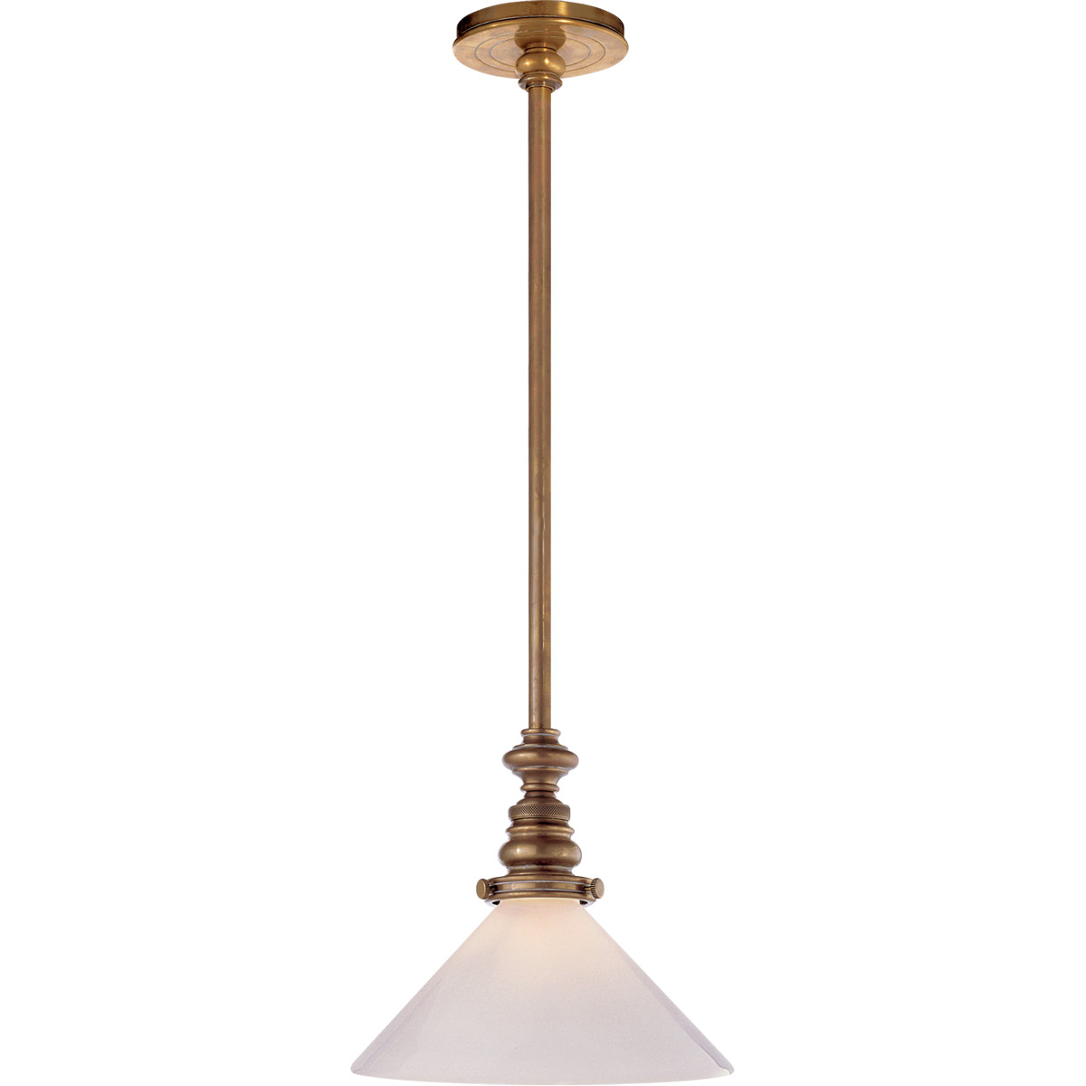 Visual Comfort Boston Adjustable Wall Light - Hand-Rubbed Antique