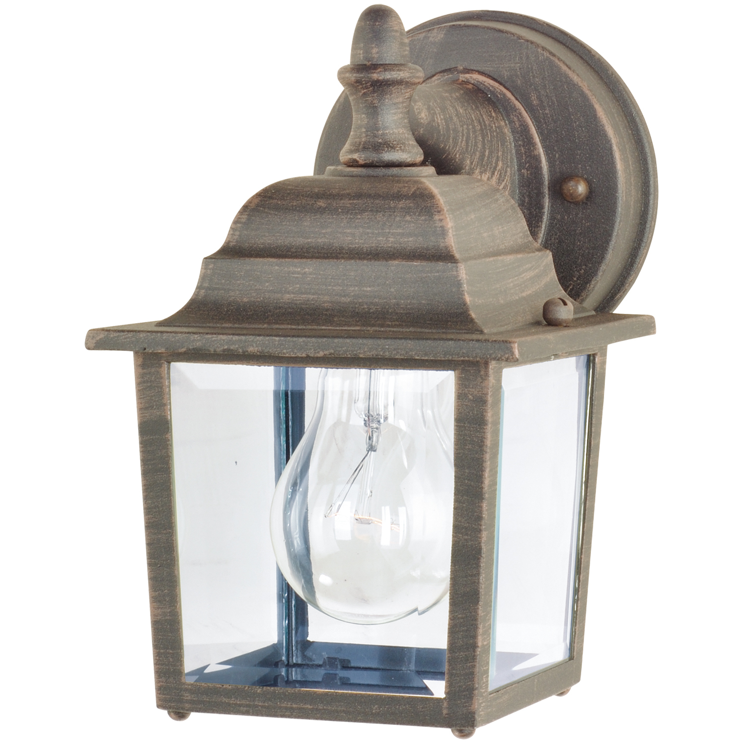 Builder Cast 1 Light 8.5 inch Rust Patina Outdoor Wall Mount