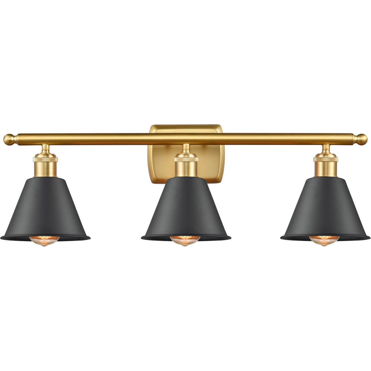 Ballston Smithfield LED 26 inch Satin Gold Bath Vanity Light Wall Light