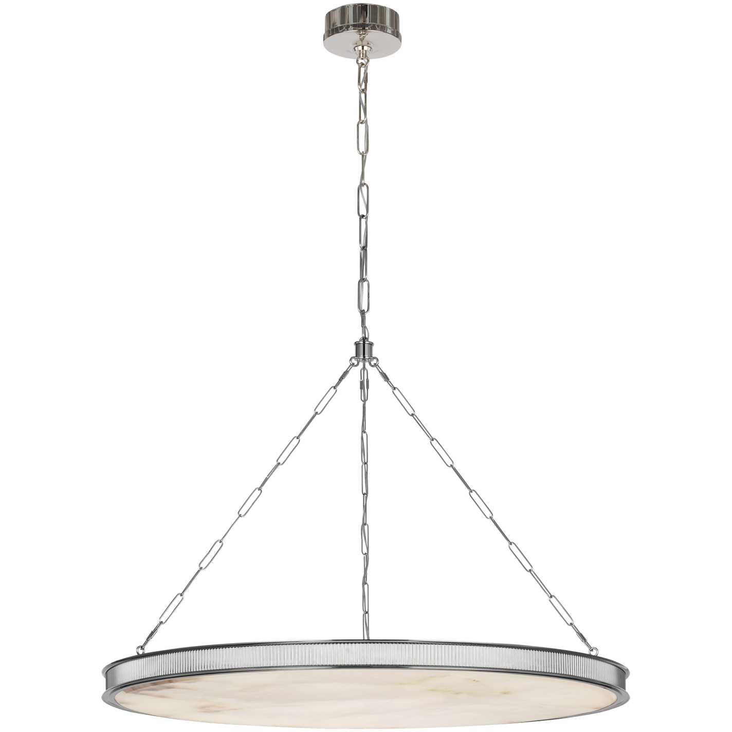 Marie Flanigan Matthew LED 40 inch Polished Nickel Chandelier Ceiling Light
