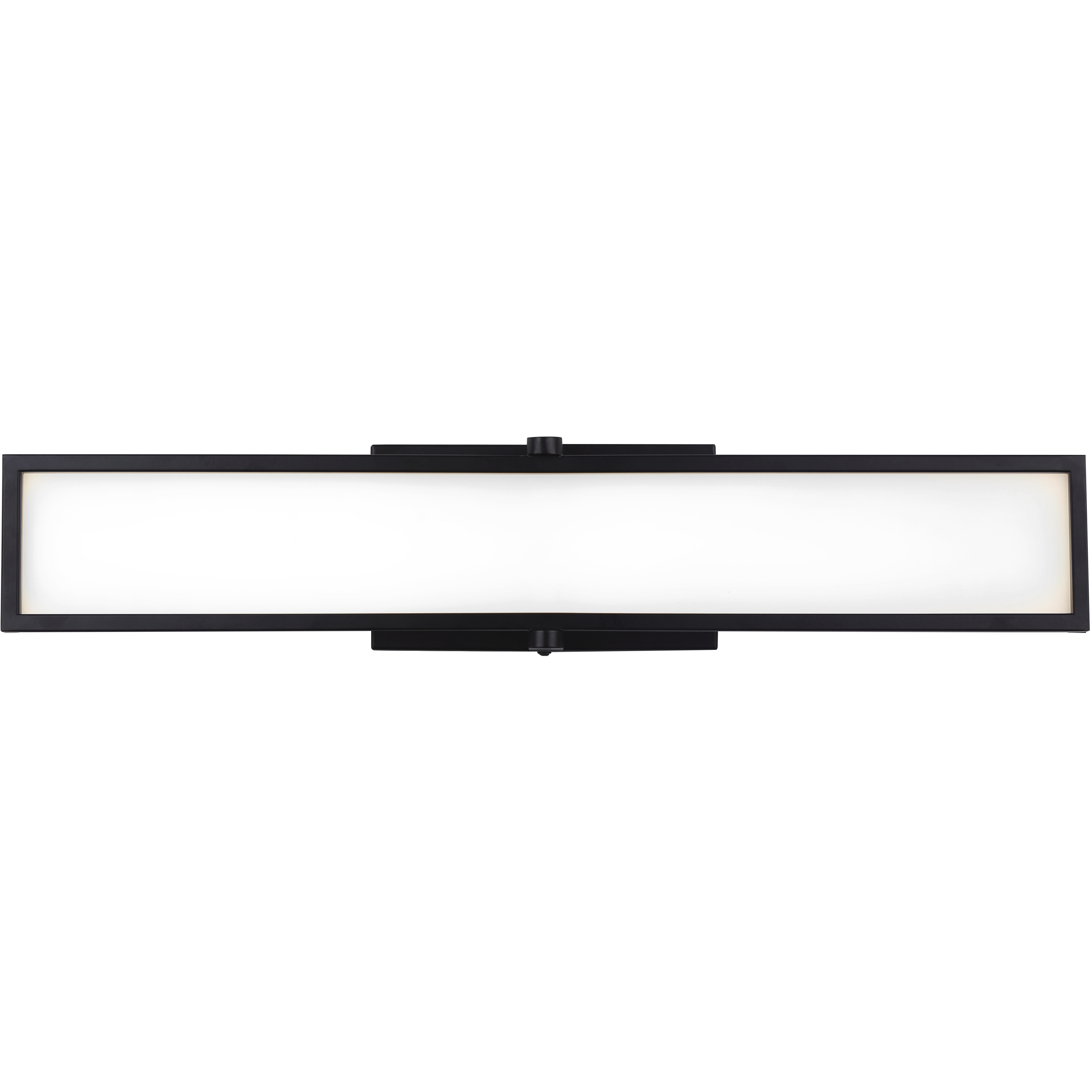 Pax LED 24 inch Matte Black Vanity Light Wall Light