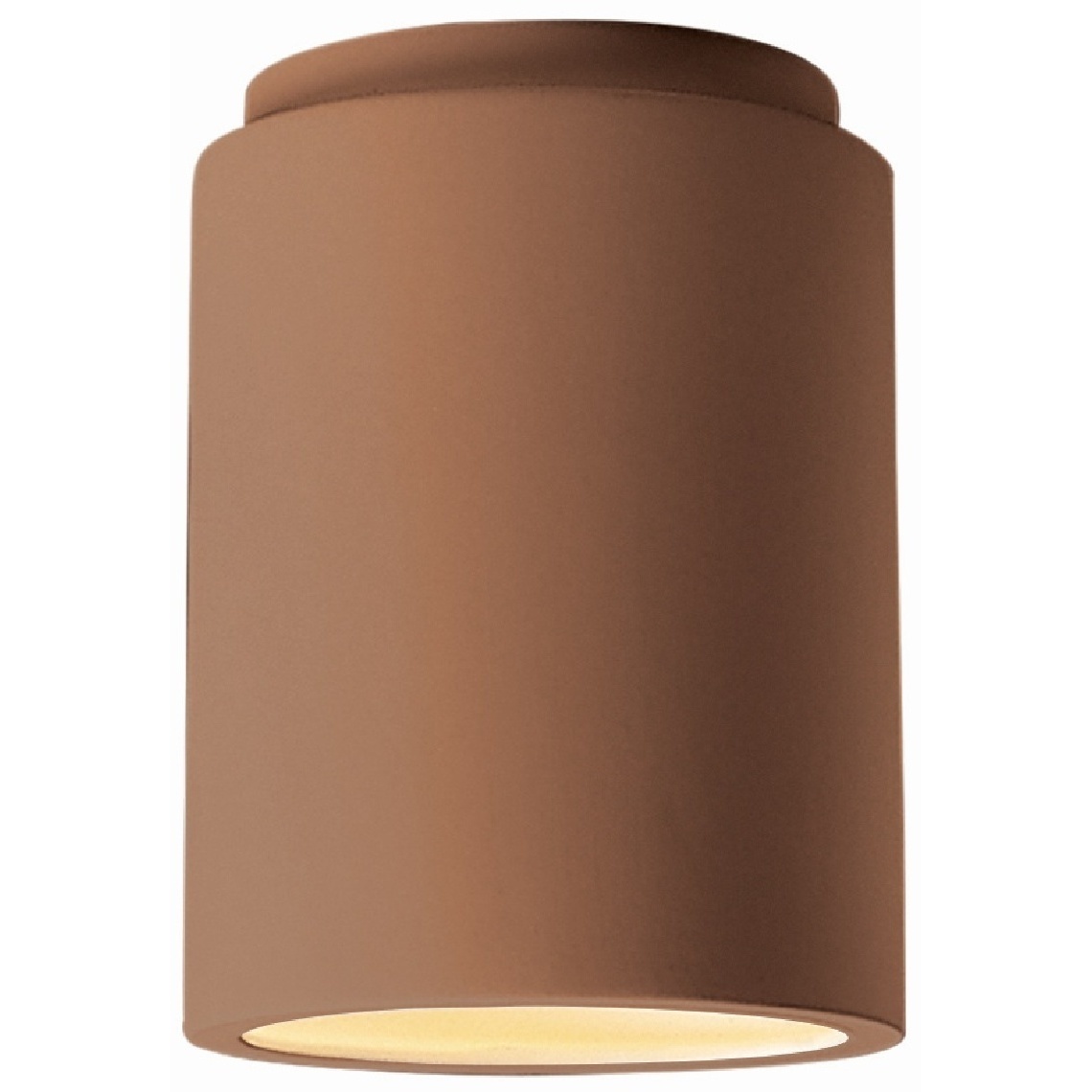 Radiance LED 6.5 inch Adobe Outdoor Flush Mount