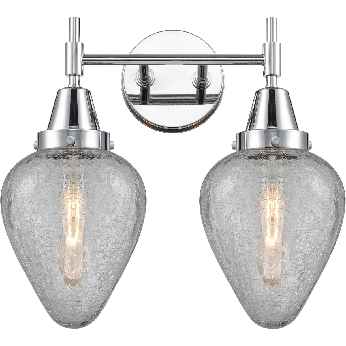 Caden LED 16 inch Polished Chrome Bath Vanity Light Wall Light