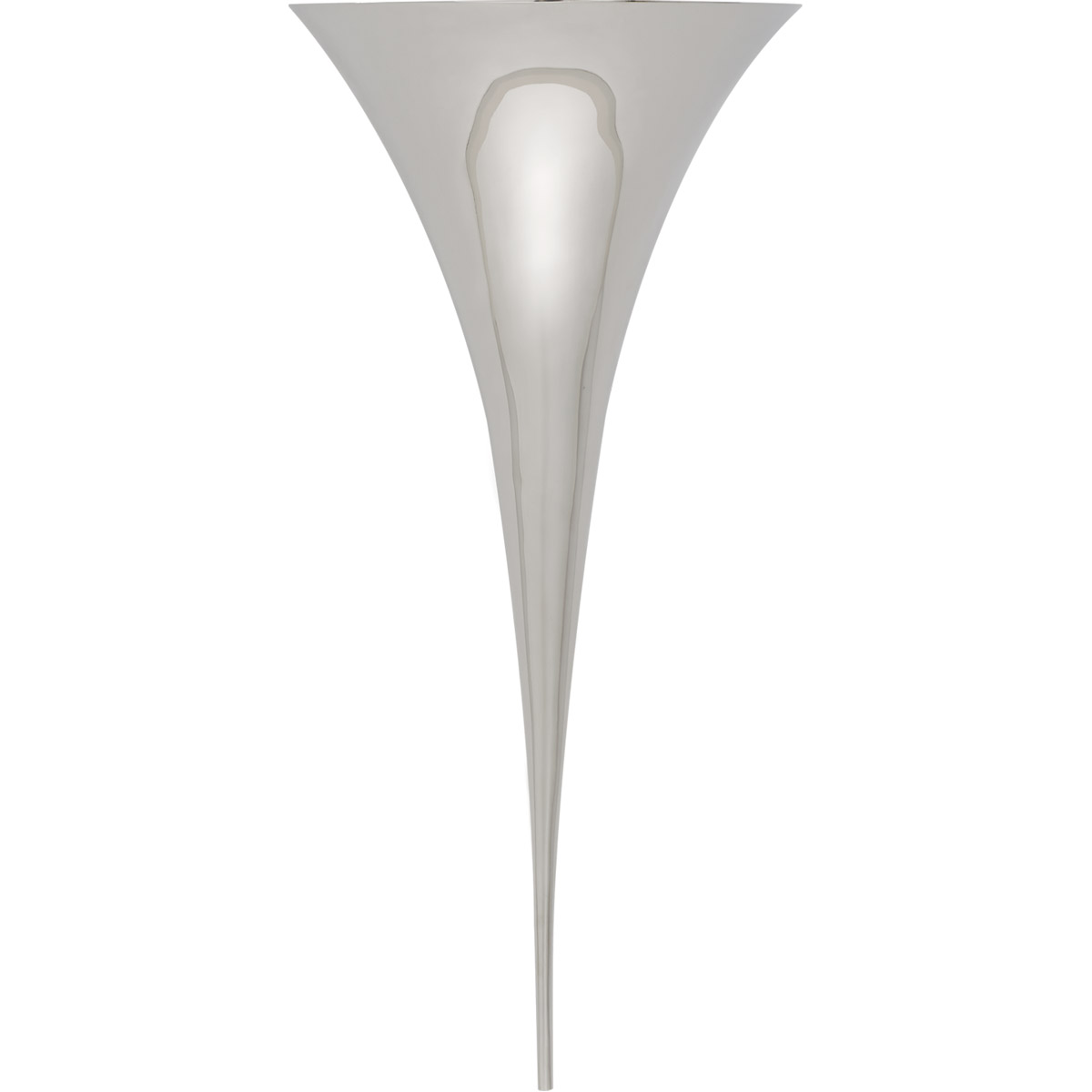 AERIN Alina 1 Light 9 inch Polished Nickel Tail Sconce Wall Light